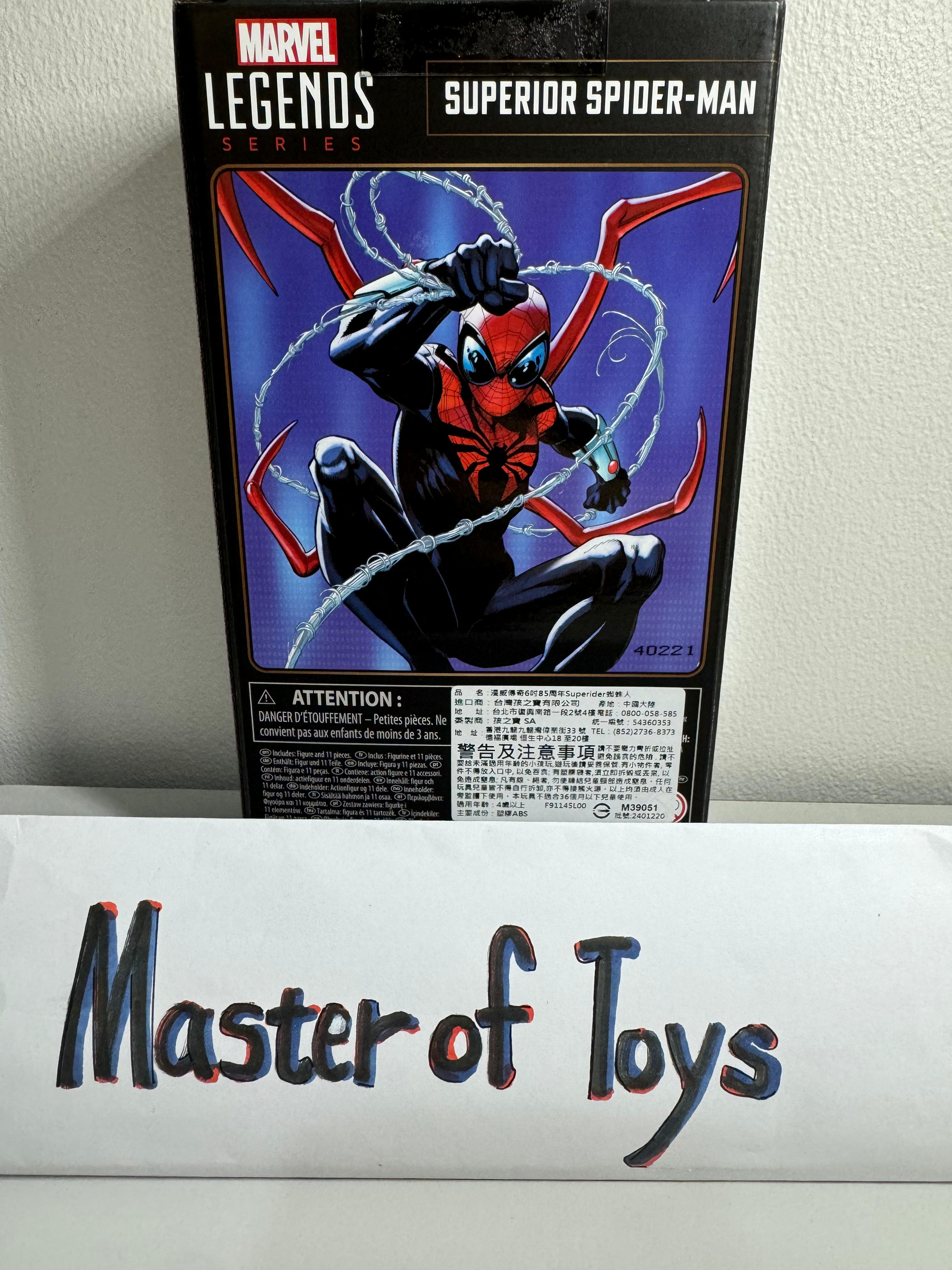 Hasbro Marvel Legends Series Marvel Celebrating 85 Years Superior Spider-Man - Ready Stock