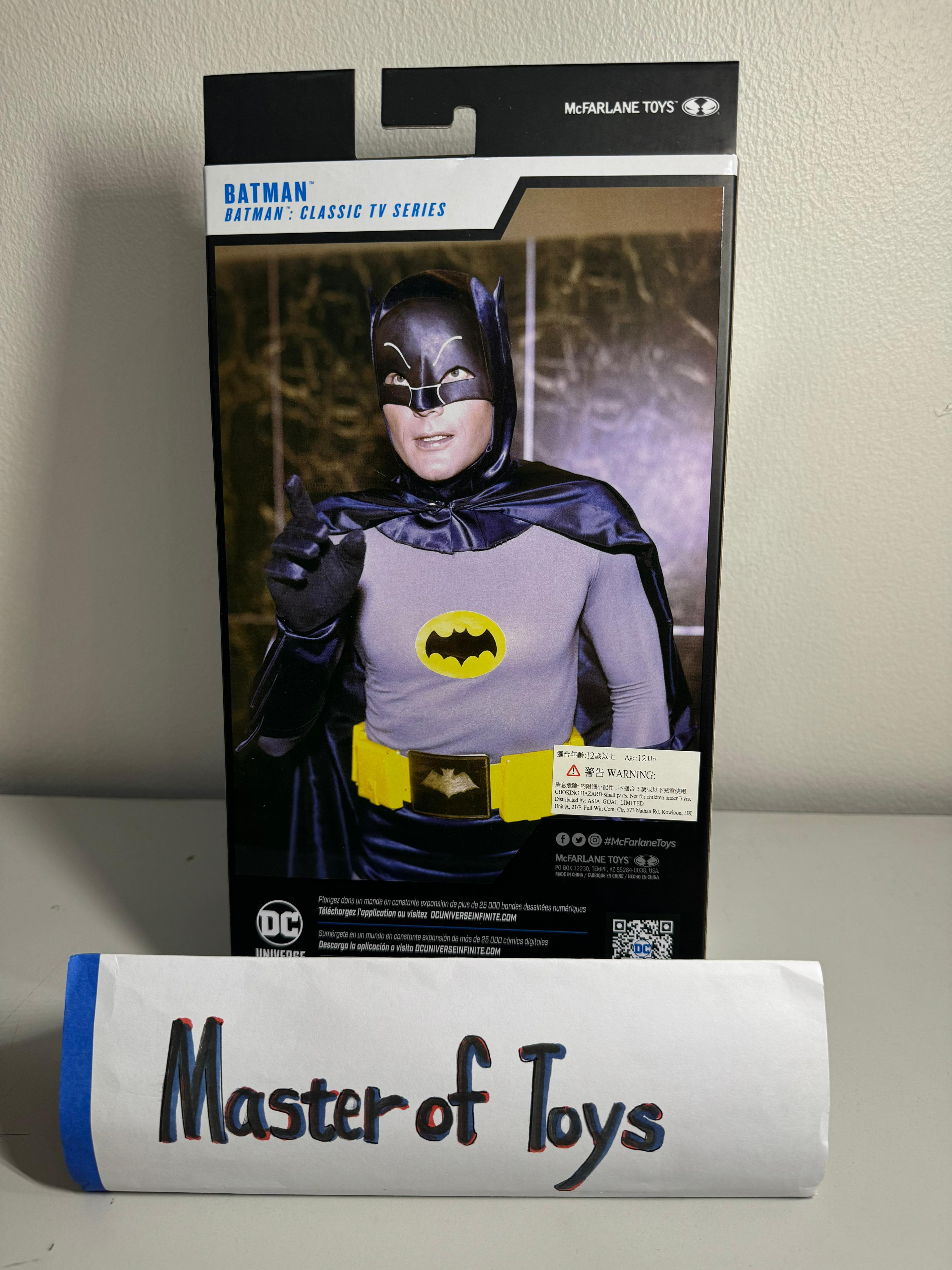 McFarlane DC Multiverse Batman ( Batman: Classic TV Series ) - Ready Stock