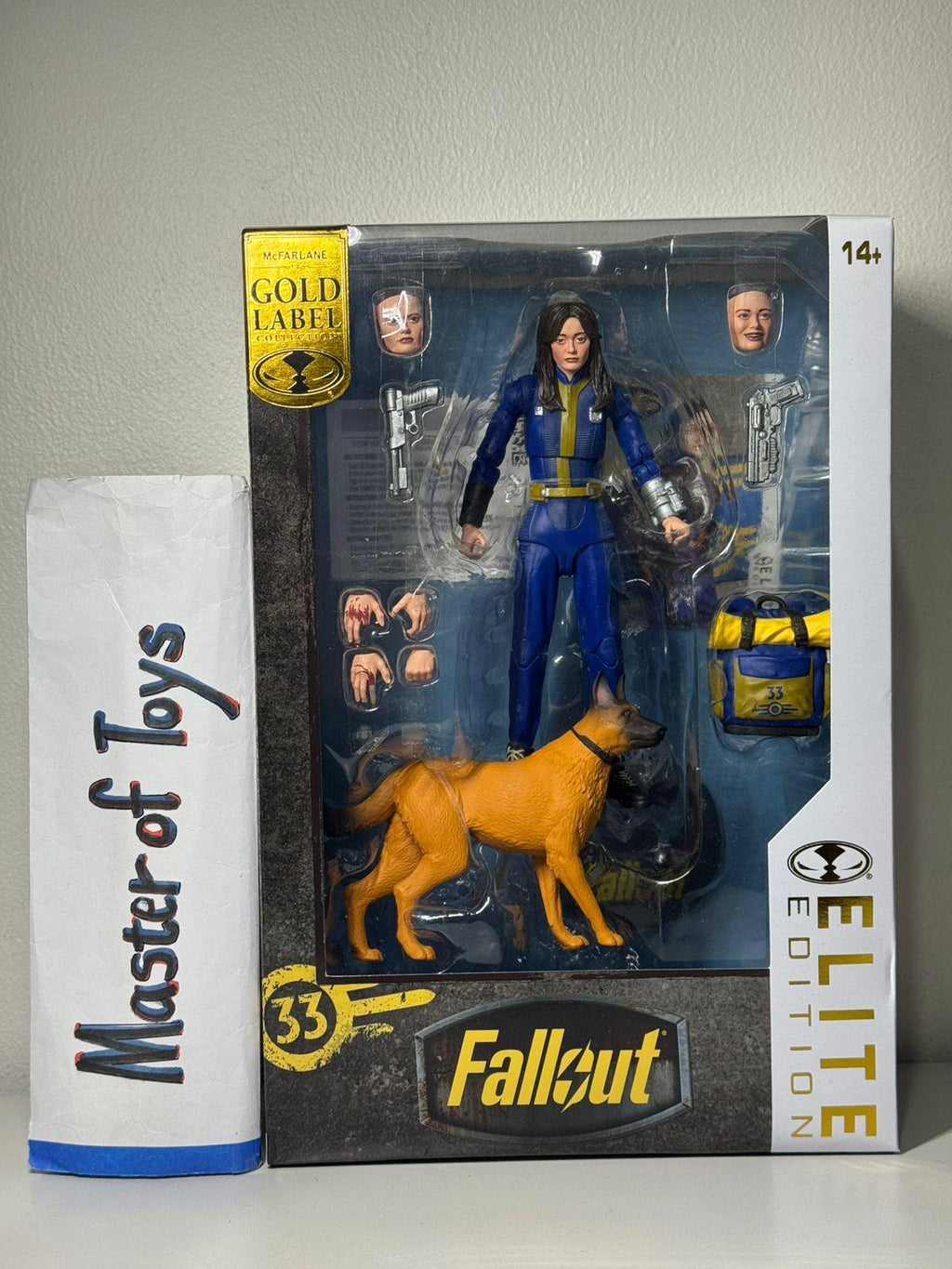 McFarlane Elite Edition Fallout 33 Lucy Maclean 06 Gold Label - Ready Stock