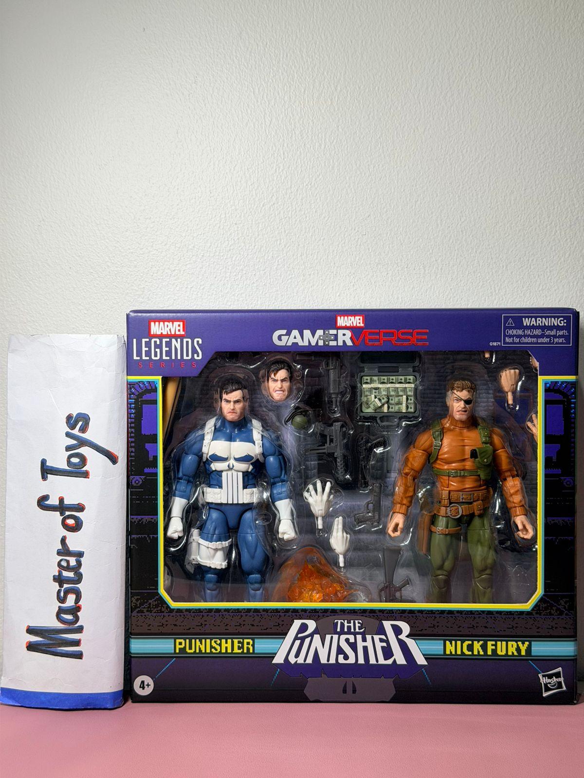 Hasbro Marvel Legends Gamerverse The Punisher | Nick Fury 2 Packs - Ready Stock