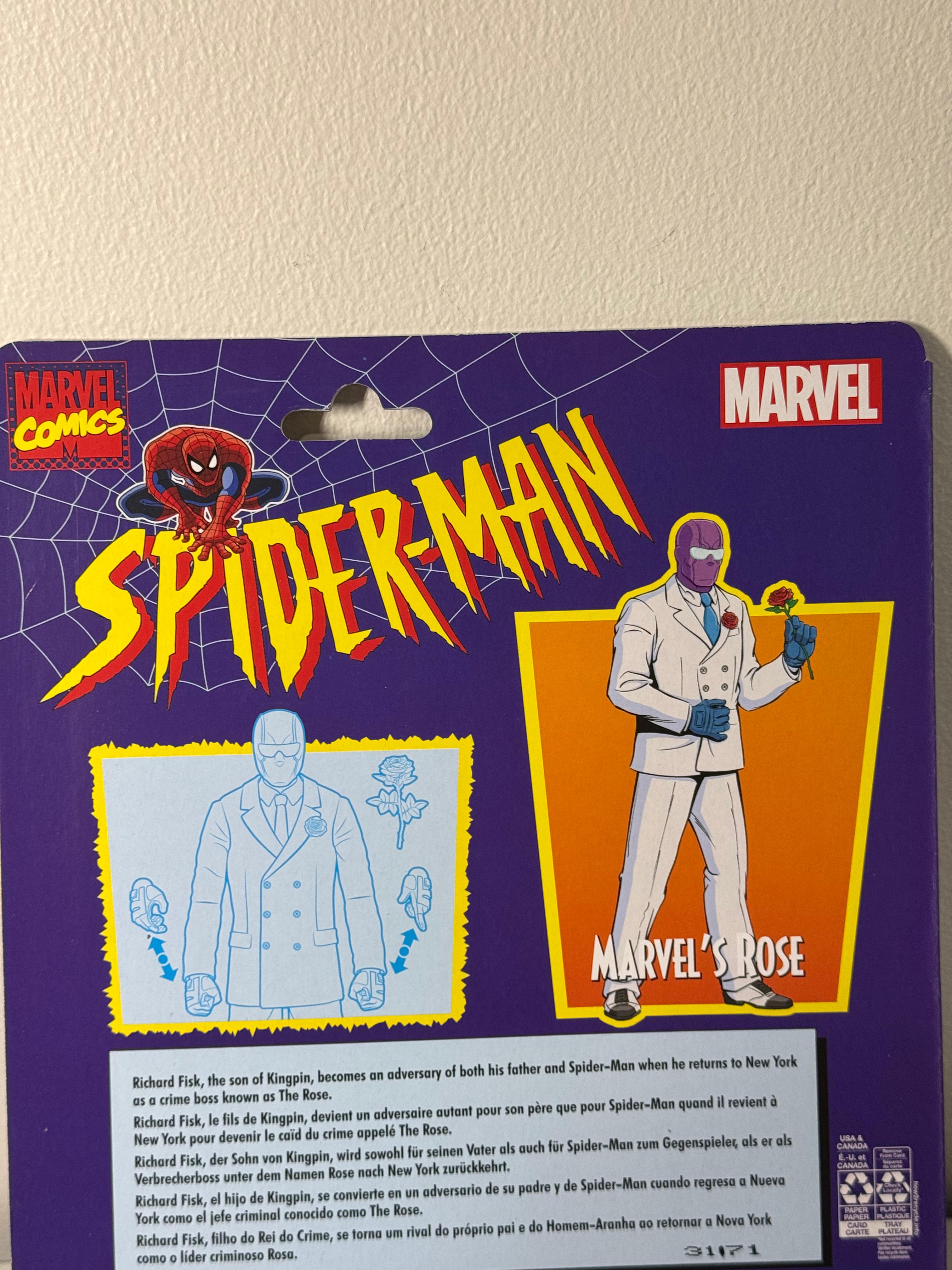 Hasbro Marvel Legends Spider-Man Marvel's Rose Richard Fisk - Ready Stock