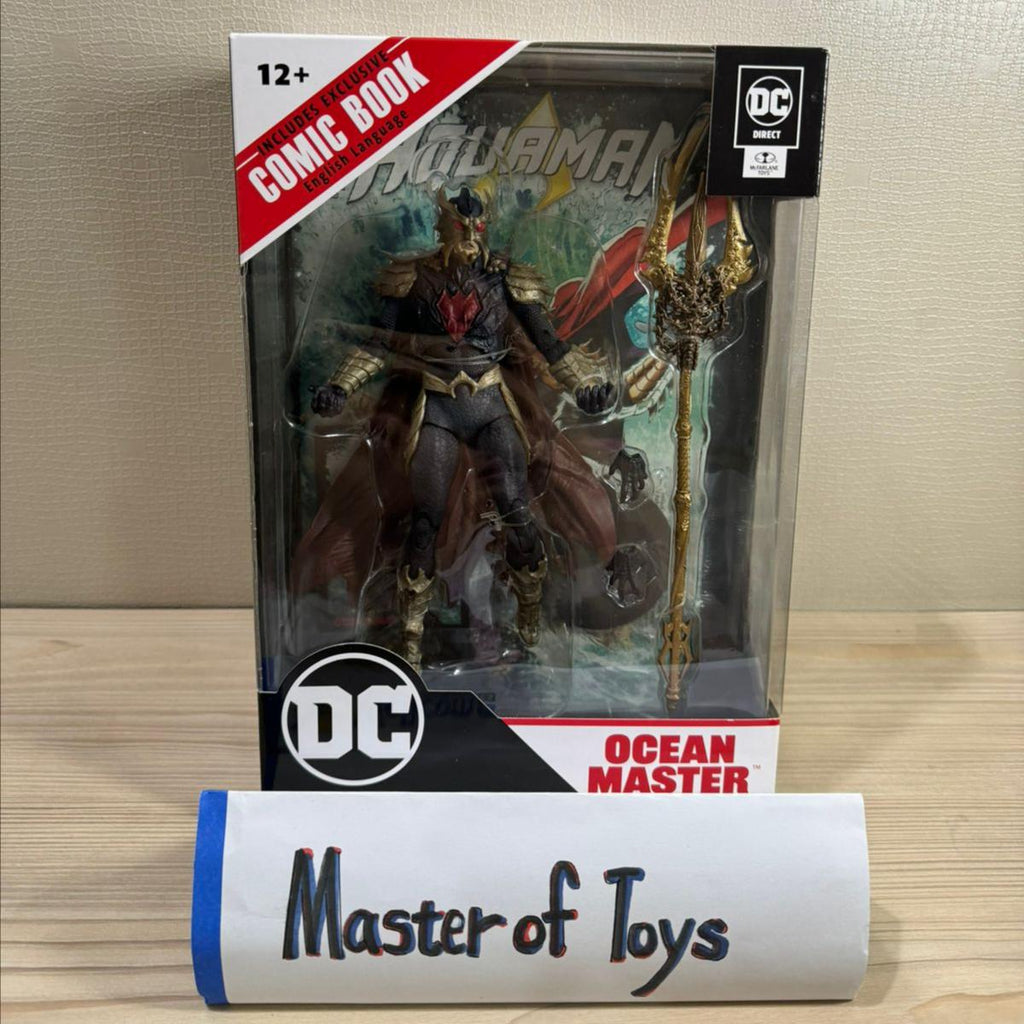 McFarlane DC Direct Ocean Master Aquaman Comic Page Punchers - Ready Stock