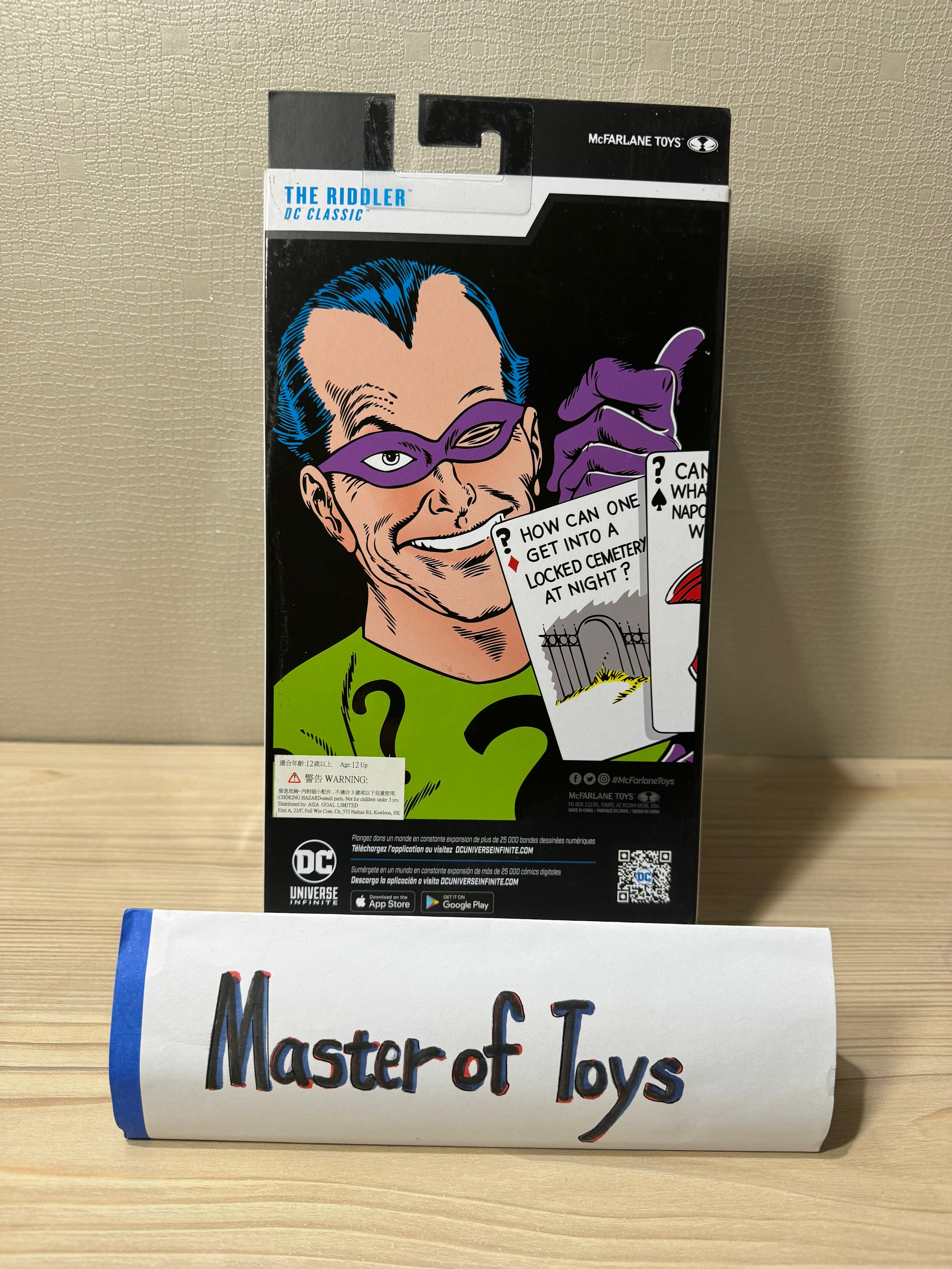 McFarlane DC Multiverse The Riddler DC Classic - Ready Stock