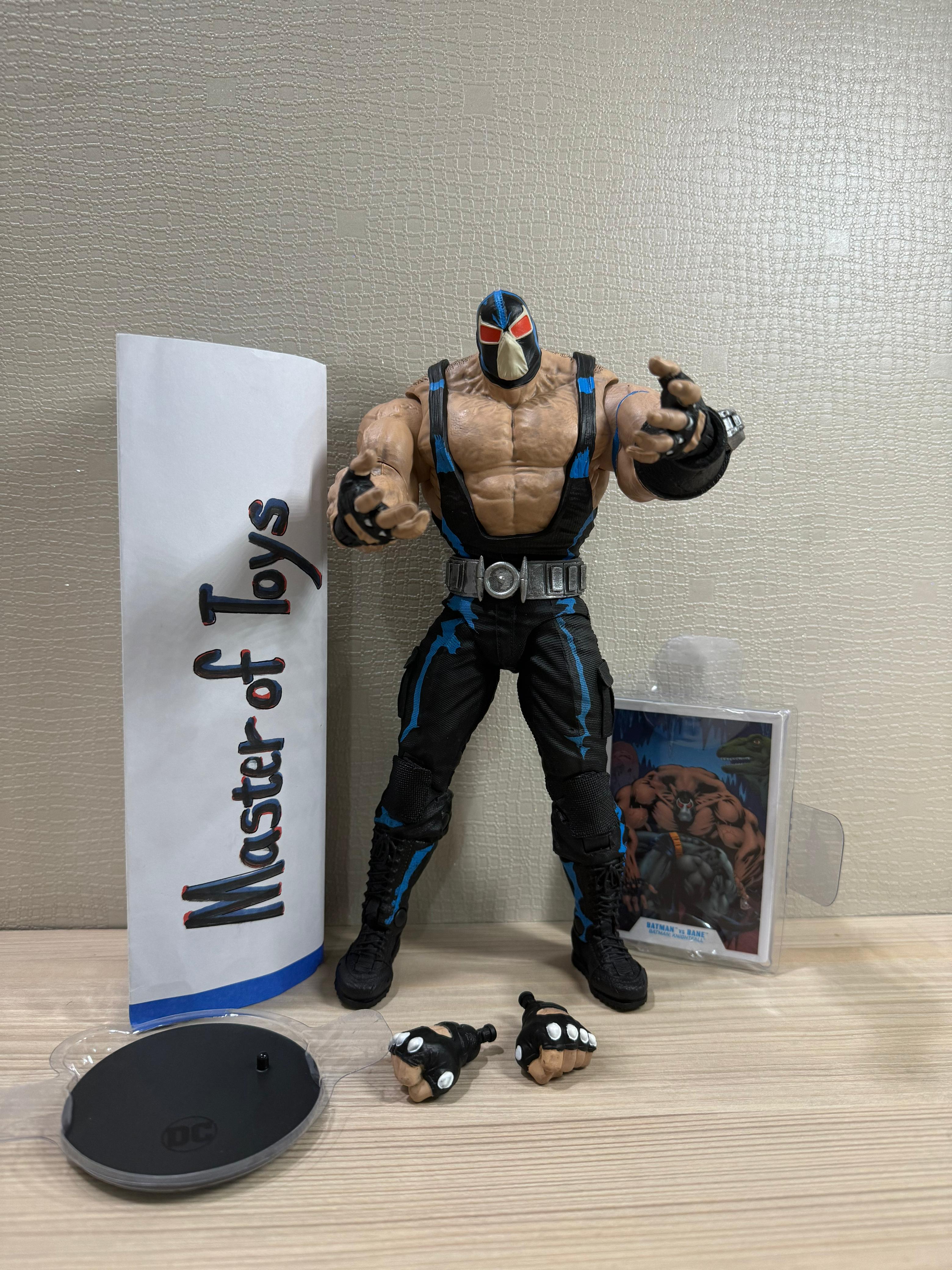 McFarlane DC Multiverse Batman Vs Bane Batman : Knightfall ( Bane Only No Box ) - Ready Stock