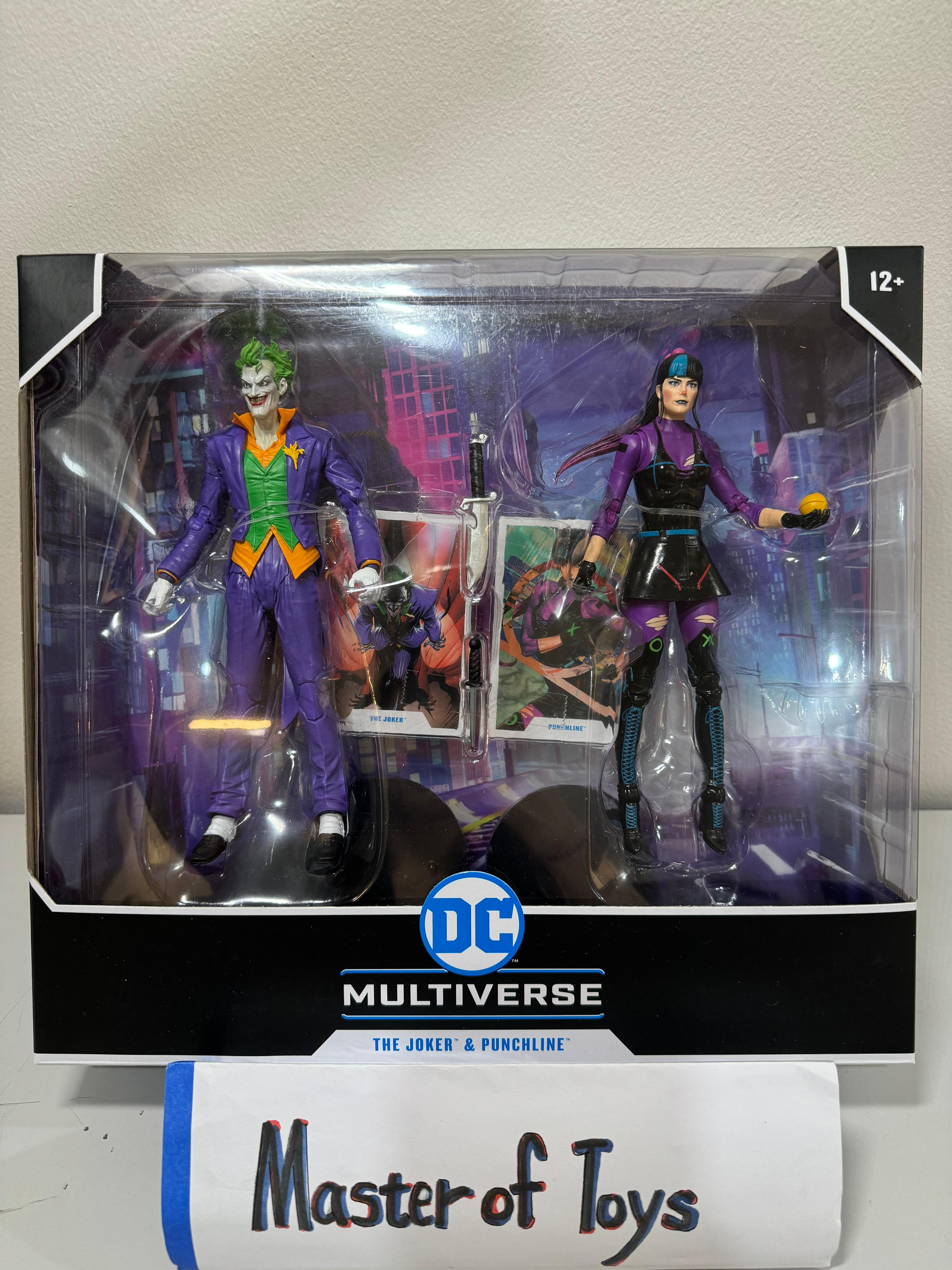 McFarlane DC Multiverse The Joker & Punchline - Ready Stock