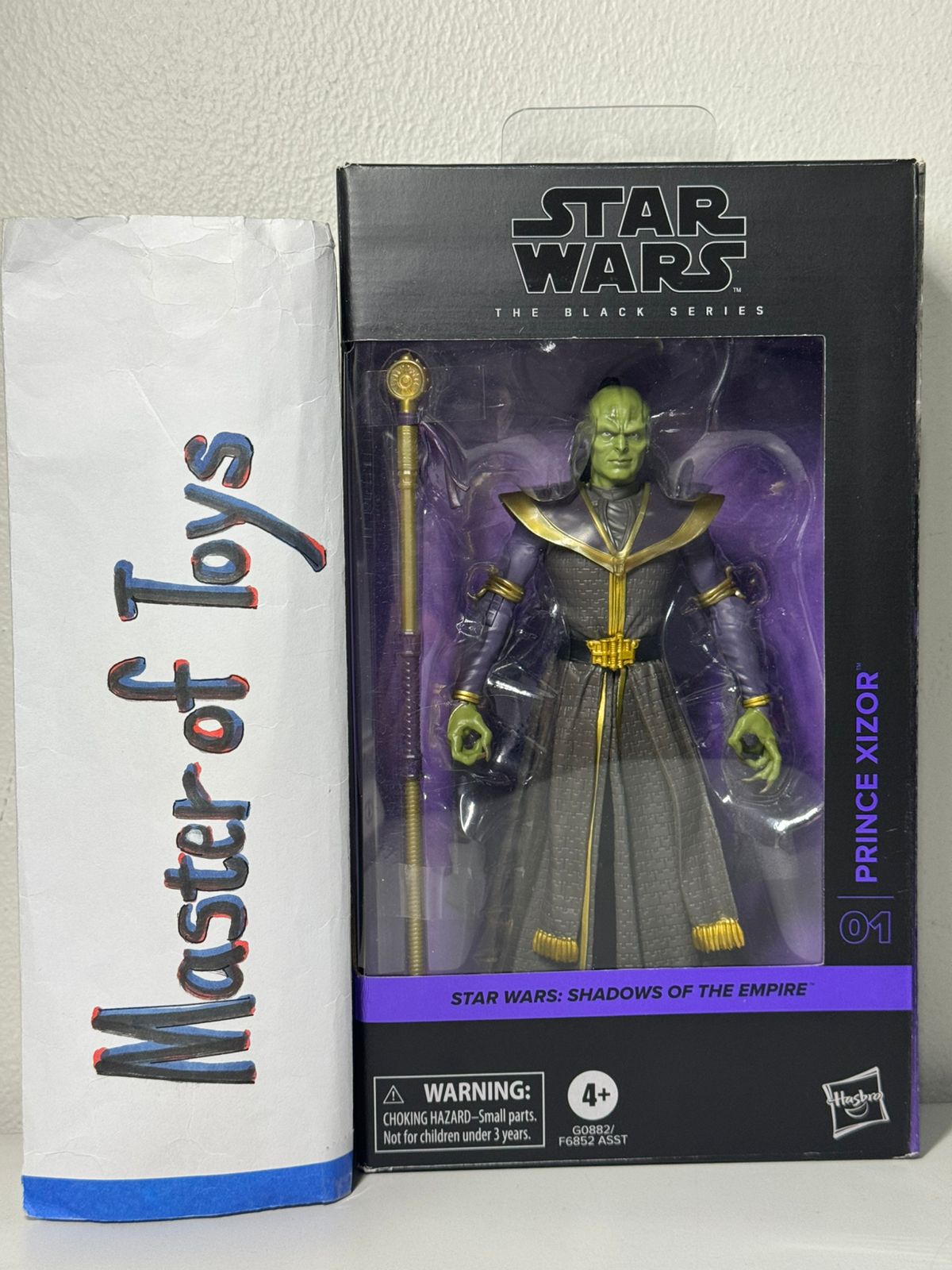 Hasbro Star Wars The Black Series Star Wars: Shadows of the Empire Prince Xizor 01 - Ready Stock