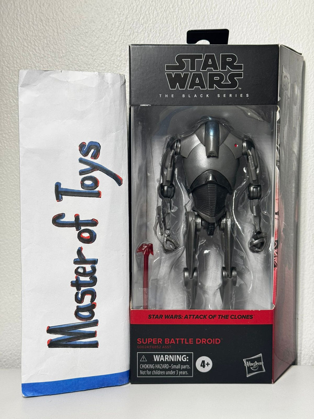Hasbro Star Wars The Black Series Star Wars: Attack of the Clones Super Battle Droid - Ready Stock