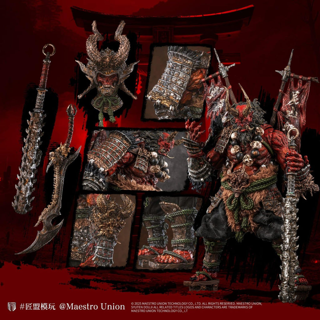 Maestro Union Shuten Doji The Six Realms of Rebirt Realm of Hell Beings Motionless Statue - Ready Stock