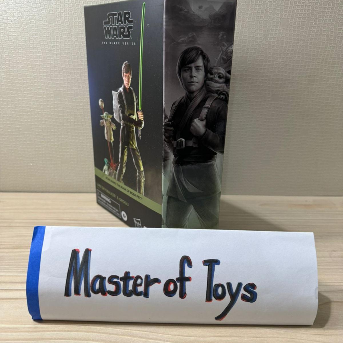 Hasbro Star Wars The Black Series Jedi Knight The Book of Boba Fett Luke Skywalker & Grogu - Ready Stock