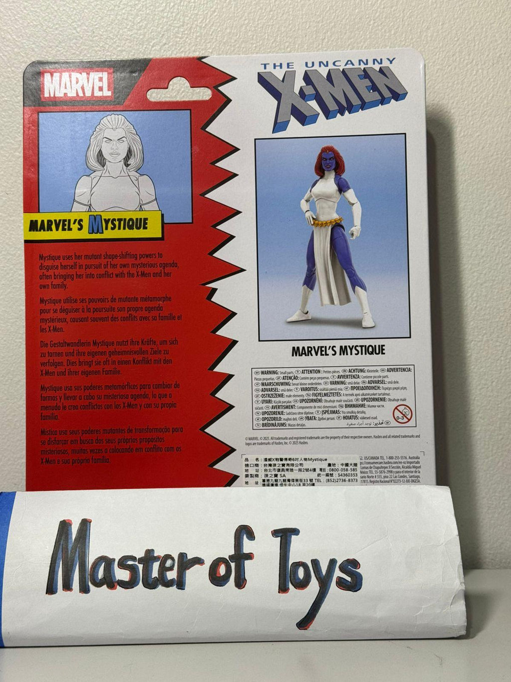 Hasbro Marvel Comics Uncanny X-Men Marvel's Mystique - Ready Stock