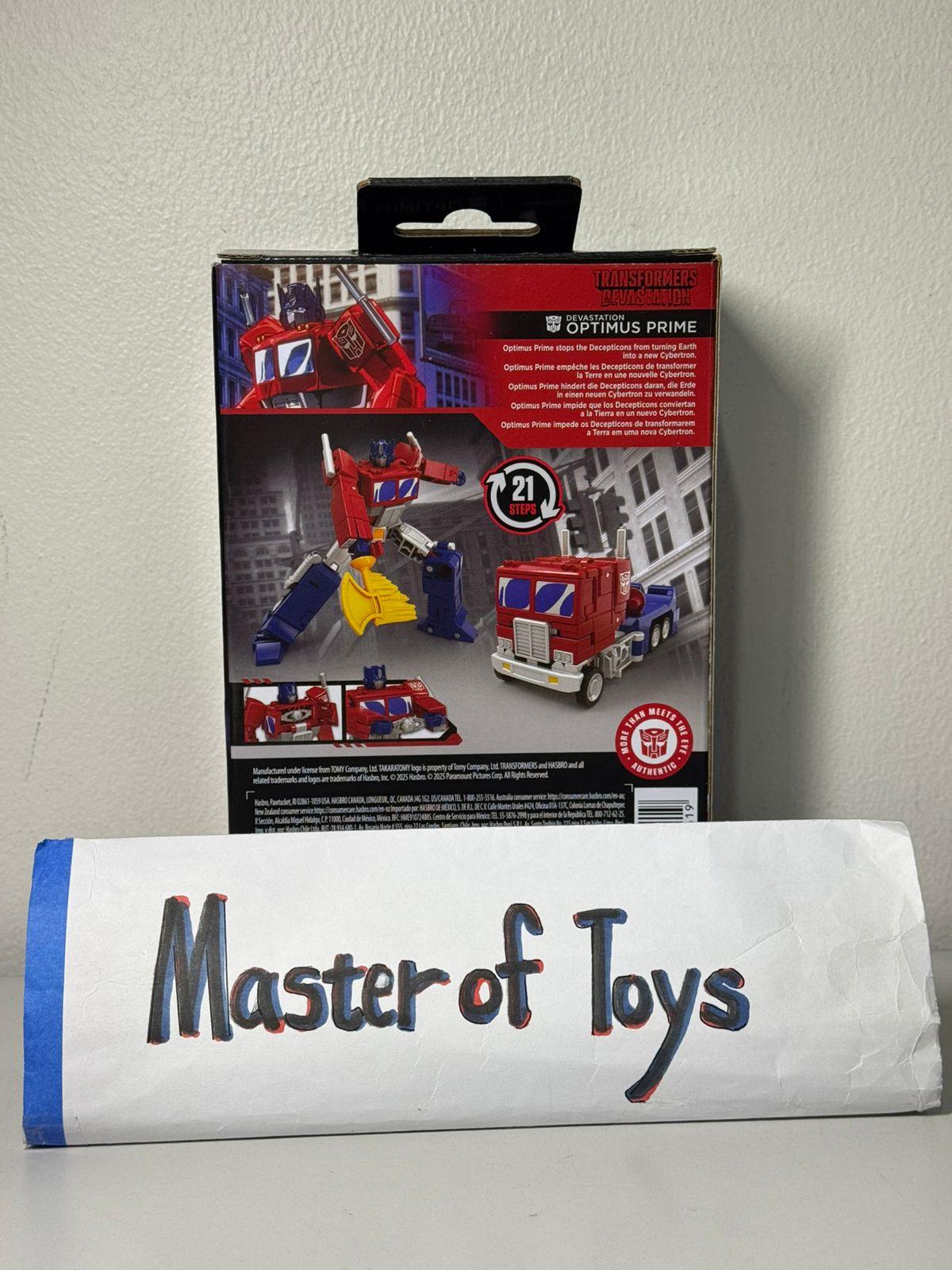 Hasbro Transformers Studio Series Devastation Optimus Prime - Ready Stock