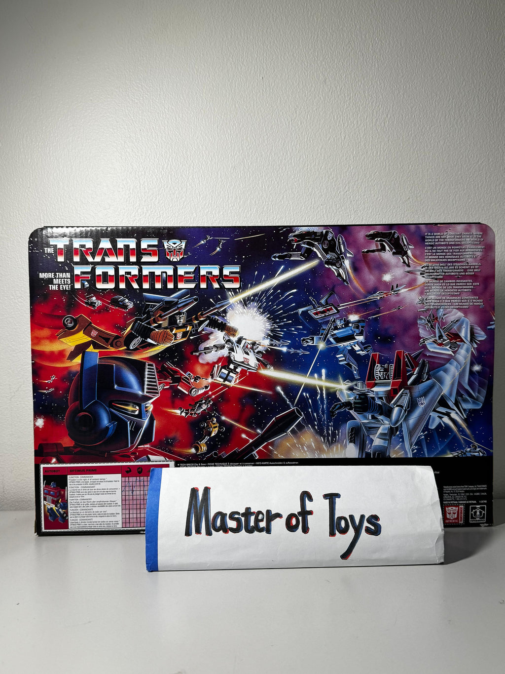Hasbro Transformers Heroic Autobot More Than Meets The Eye Autobot Commander Optimus Prime 40th - Ready Stock