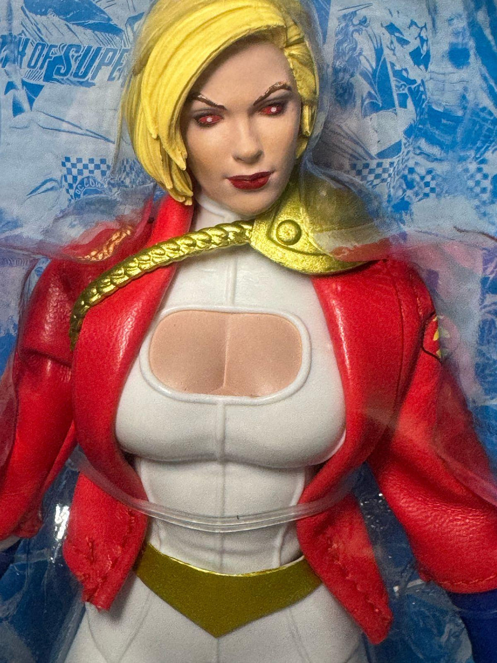 McFarlane Collector Edition DC Multiverse Power Girl (Power Girl: Reborn) #31 Platinum Edition - Ready Stock