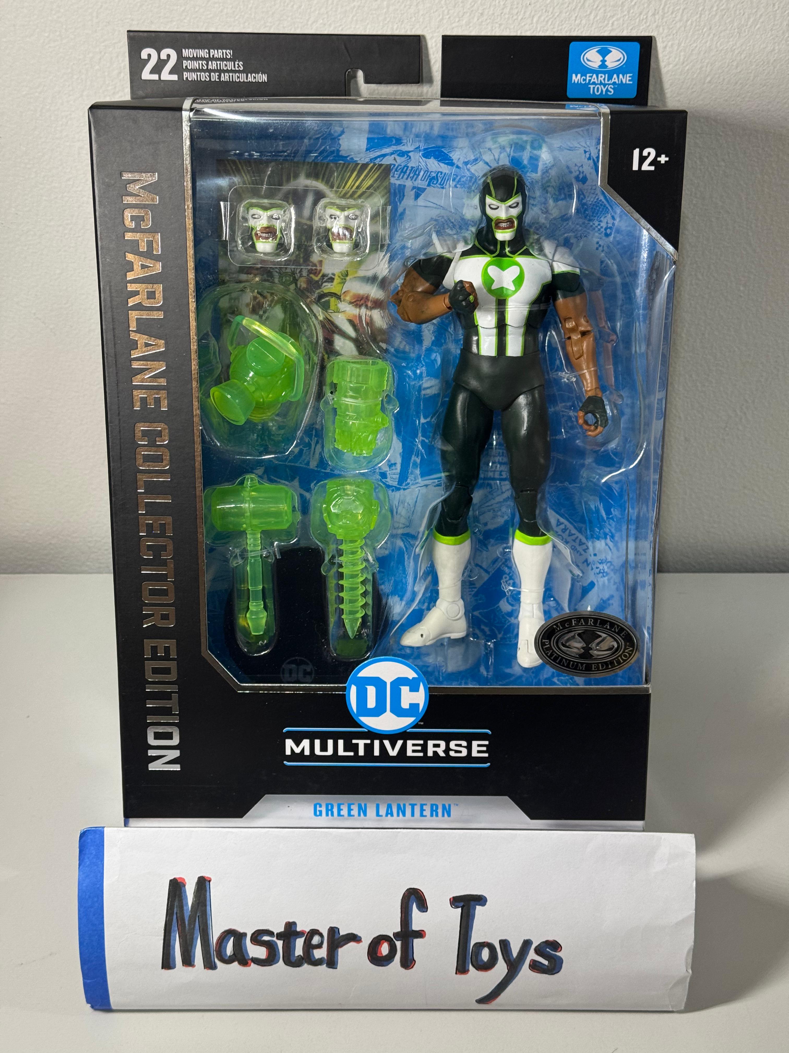 McFarlane Collector Edition DC Multiverse Green Lantern Baz (Green Lanterns) #26 Platinum Edition - Ready Stock
