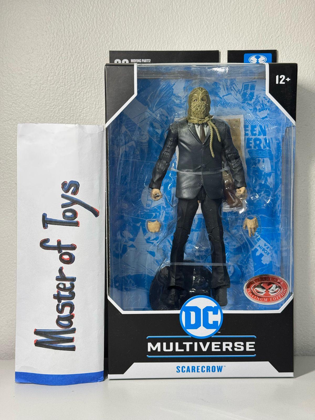 McFarlane DC Multiverse Scarecrow (Batman Begins) Red Platinum Edition - Ready Stock
