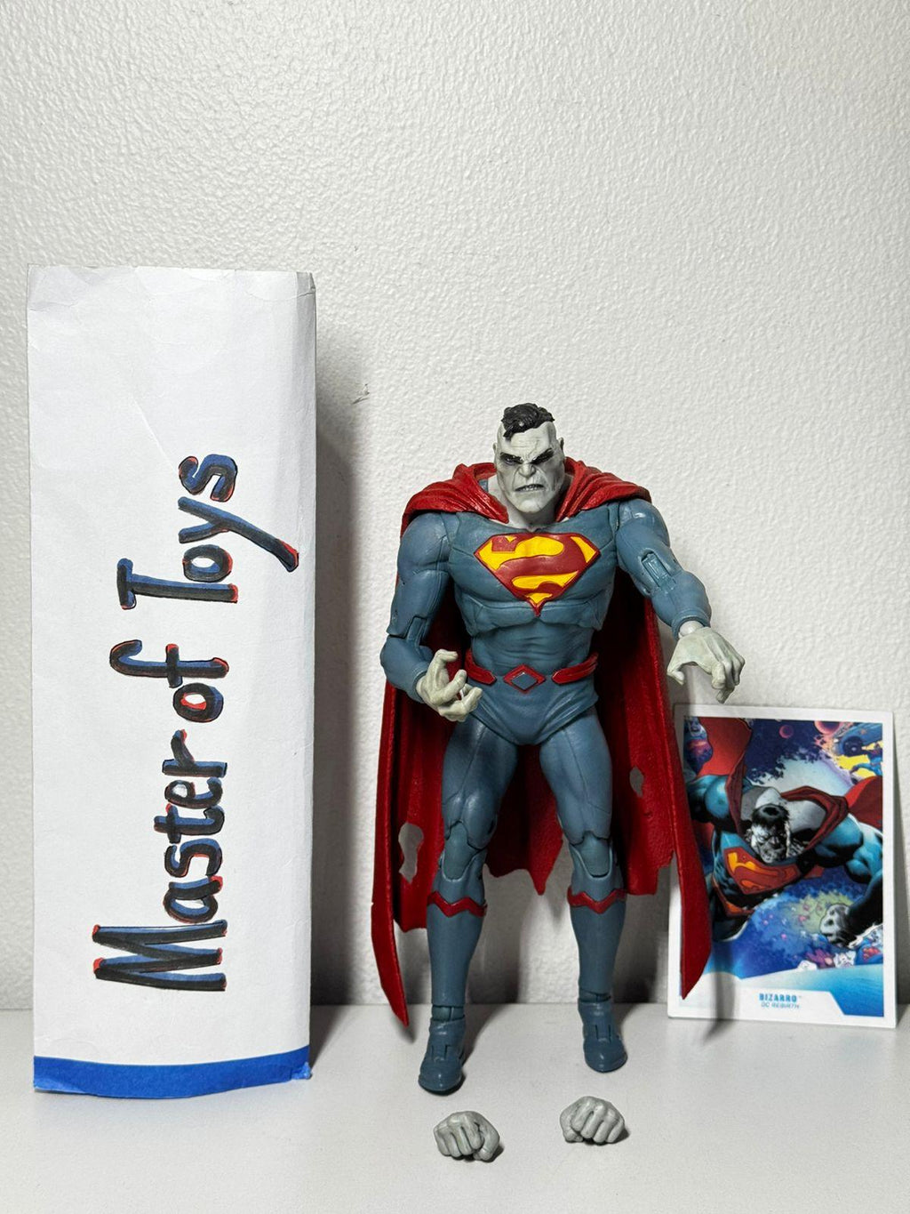 McFarlane DC Multiverse Superman Bizarro (DC Rebirth) Only No Box - Ready Stock
