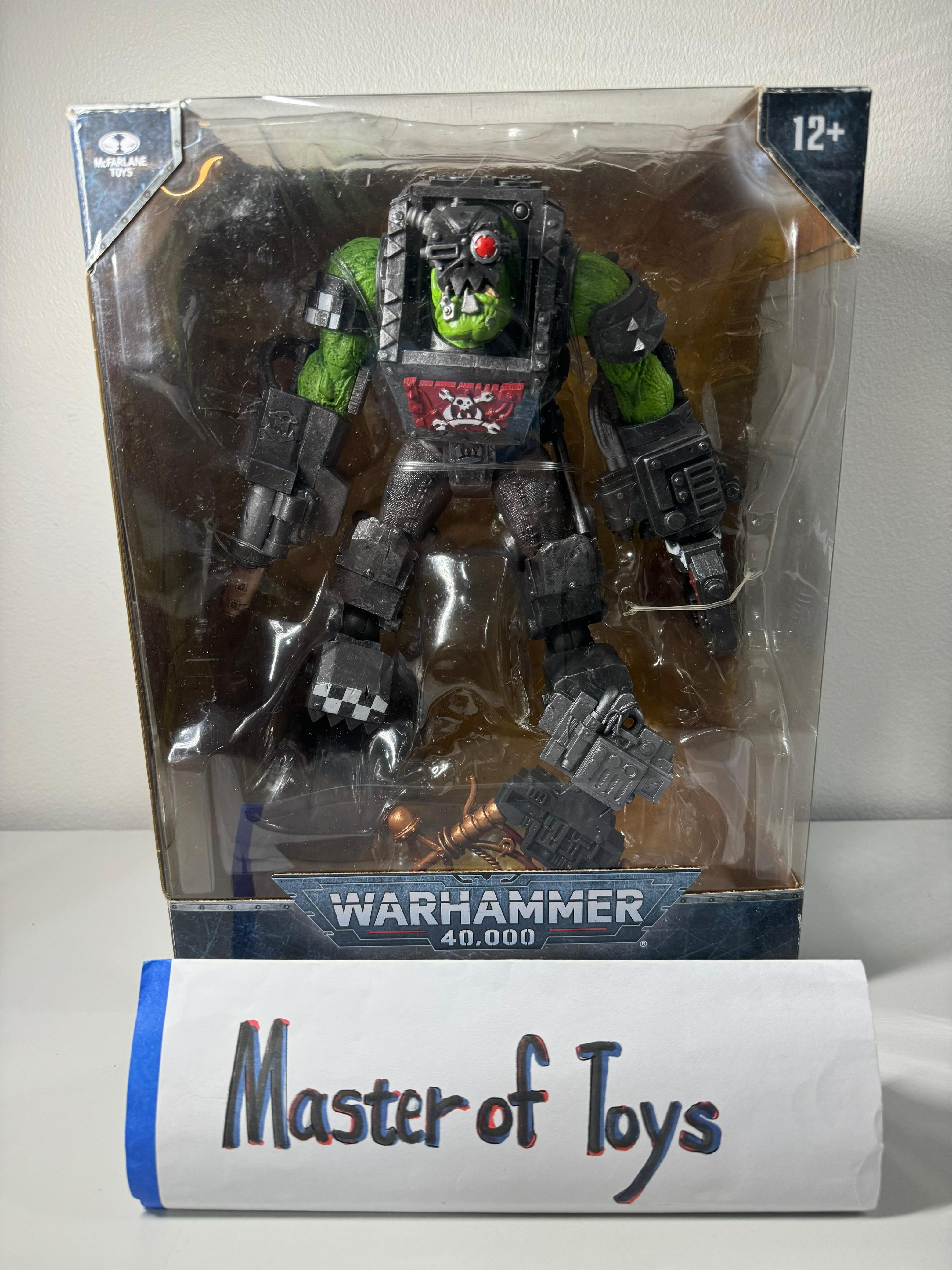 McFarlane Warhammer 40k Ork Big Mek - Ready Stock