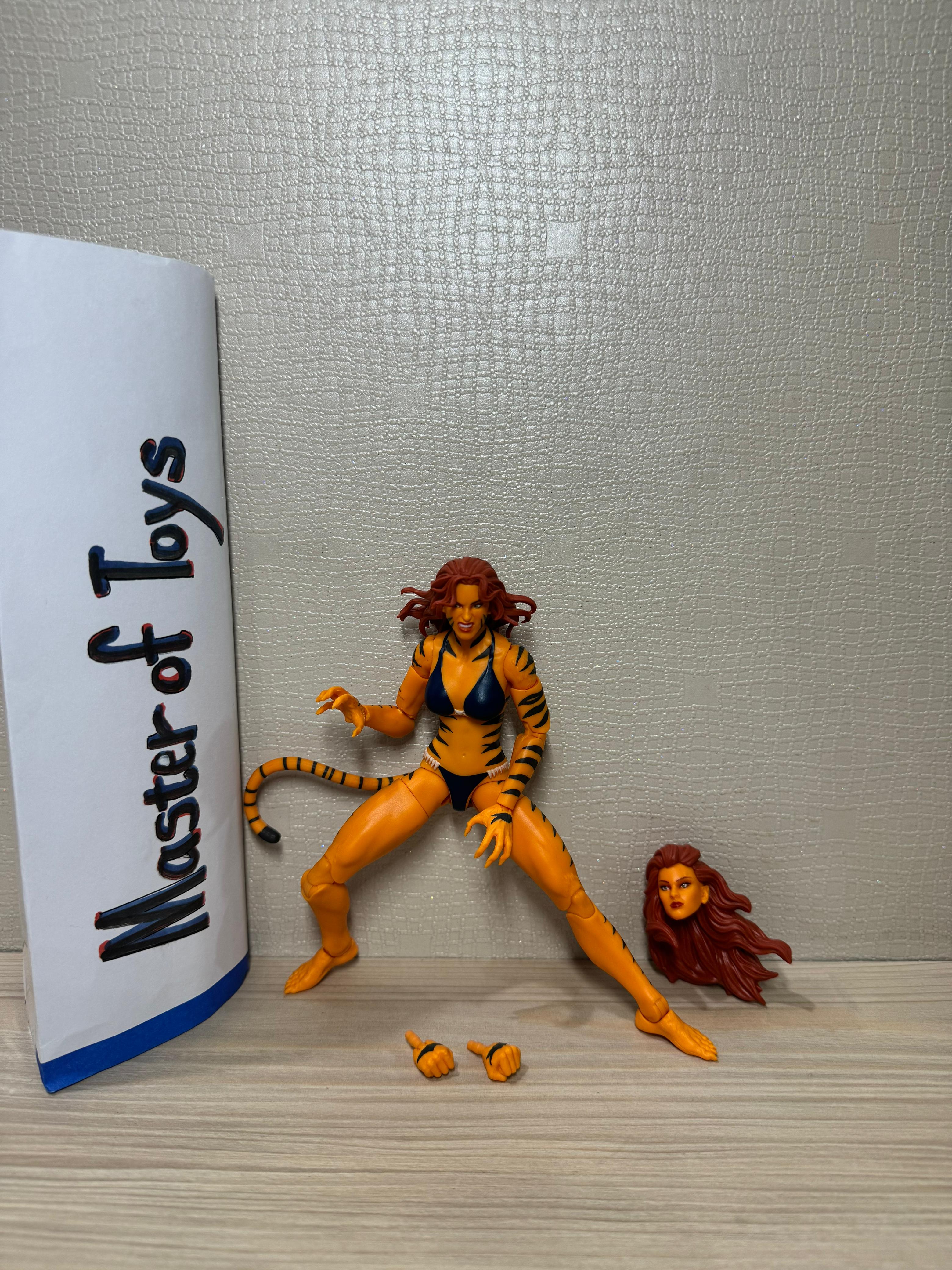Hasbro Marvel Legends Tigra West Coast Avengers Only No Box - Ready Stock