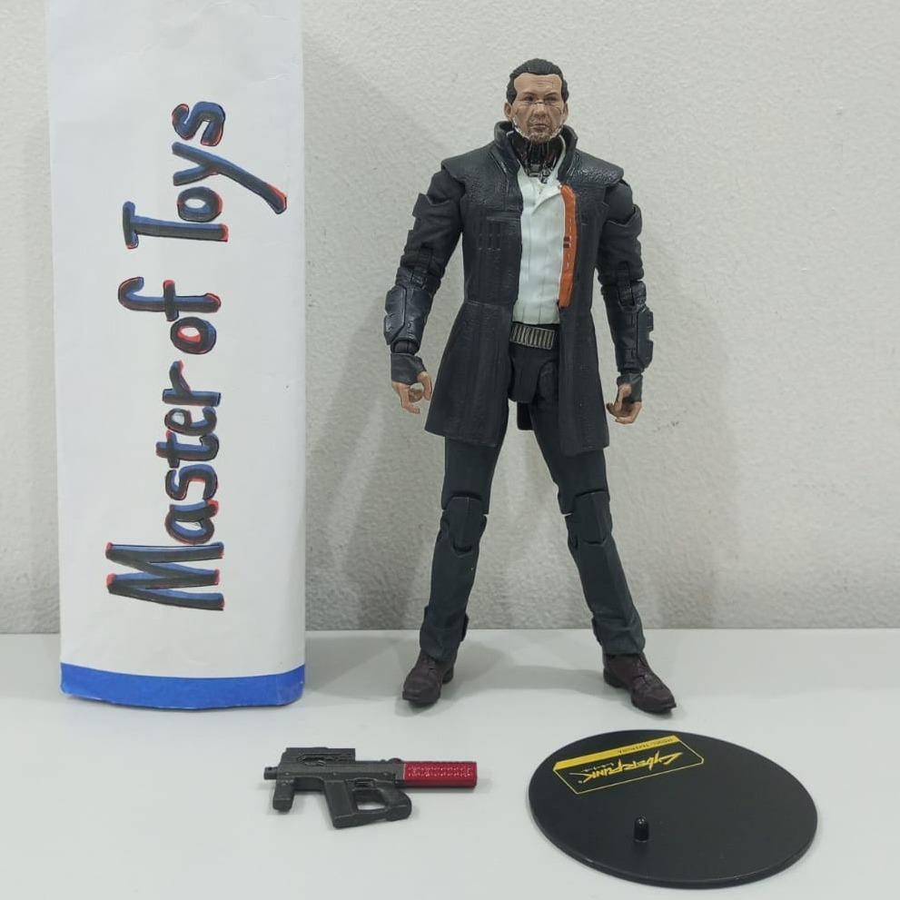 McFarlane DC Multiverse Cyberpunk 2077 Takemura Only No Box - Ready Stock