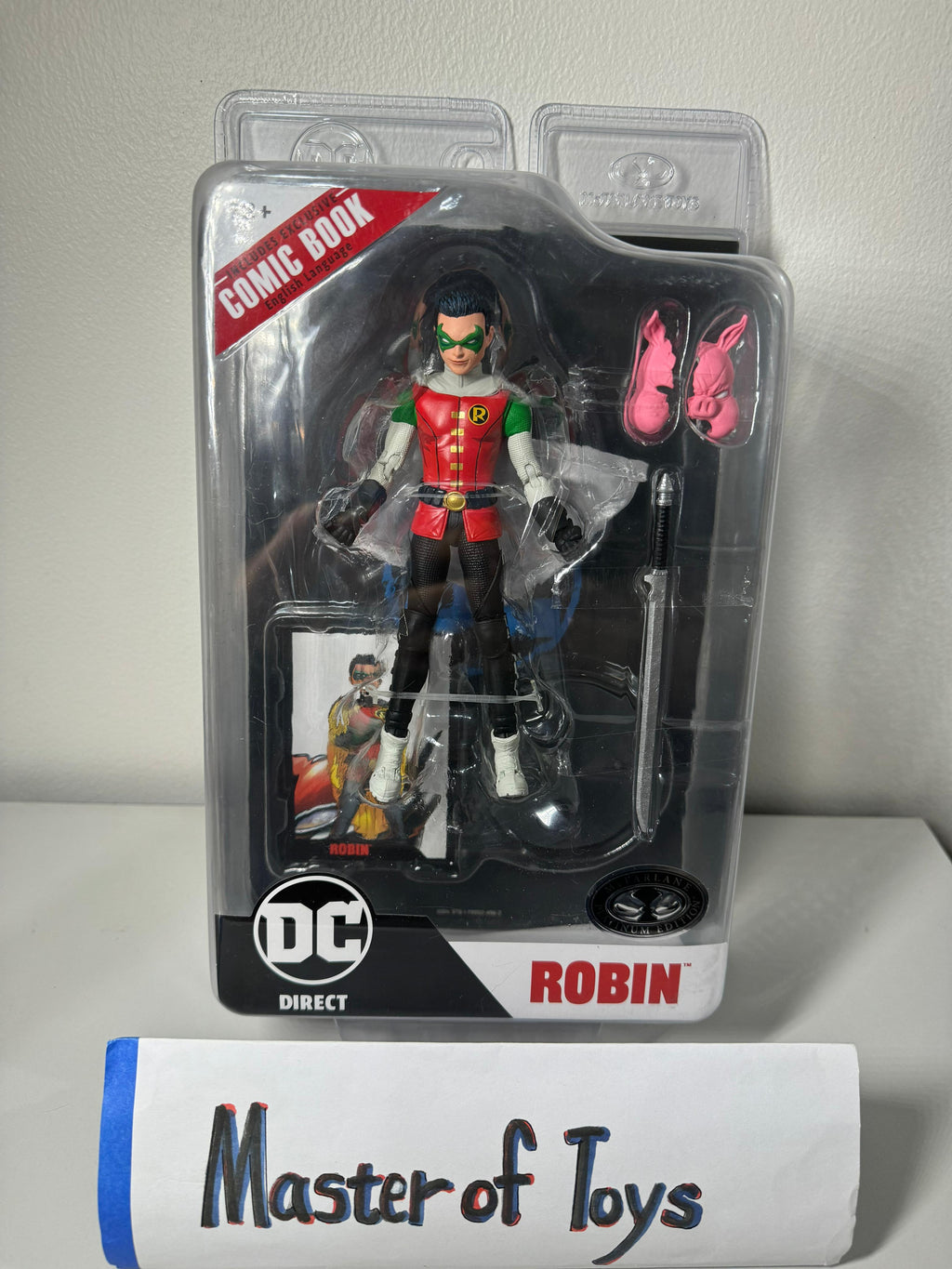 McFarlane DC Direct Robin (Batman & Robin) Platinum Edition - Ready Stock