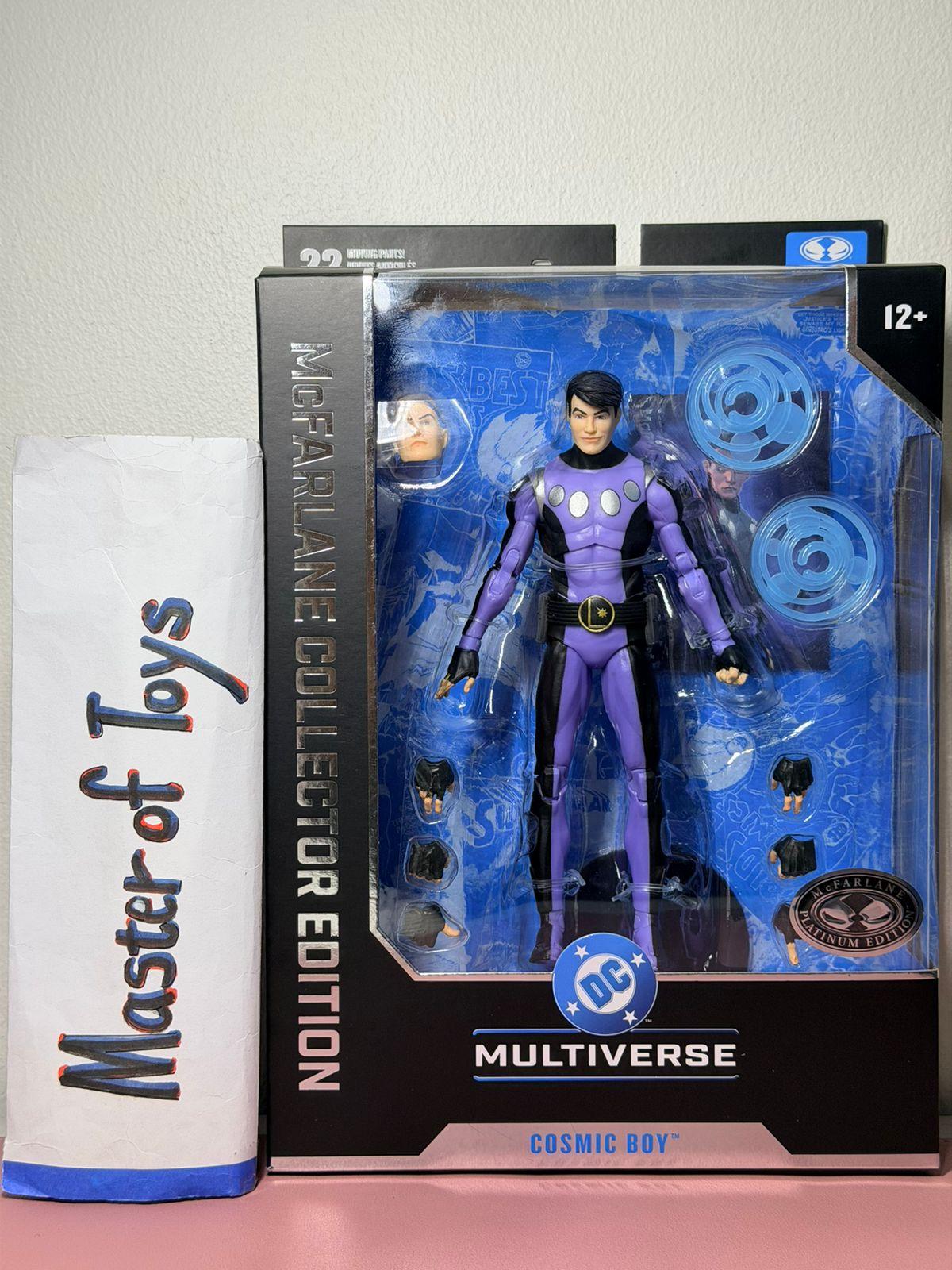 McFarlane Collector Edition DC Multiverse Cosmic Boy (Final Crisis: Legion of 3 Worlds) #51 Platinum Edition - Ready Stock