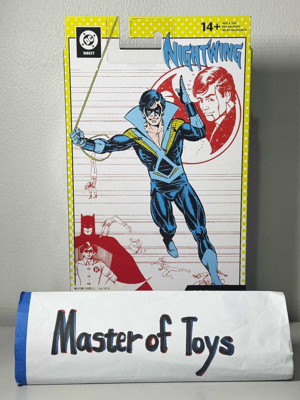 McFarlane DC Direct The New Teen Titans Nightwing - Ready Stock