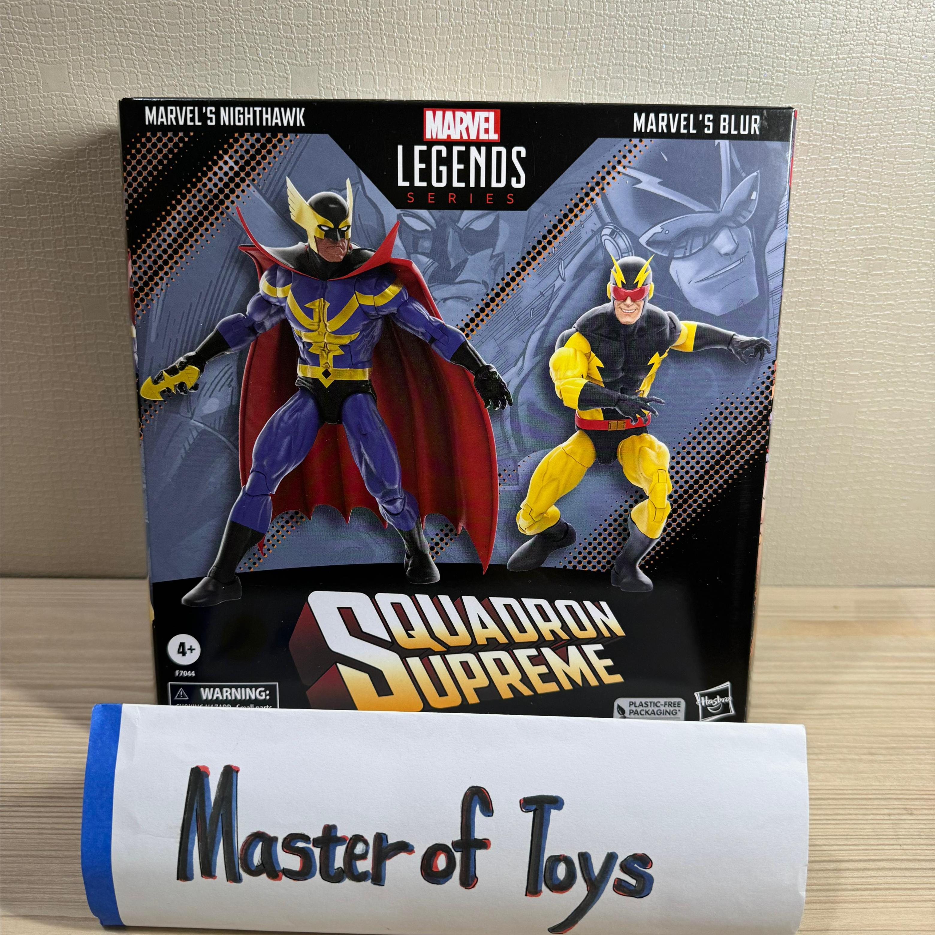 Hasbro Marvel Legends Series Squadron Supreme 2 Packs Marvel's Nighthawk & Marvel's Blur - Ready Stock