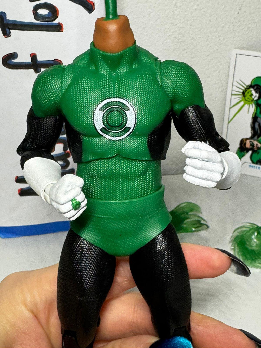 McFarlane DC Multiverse Green Lantern (JLA) Only No Box No Head- Ready Stock