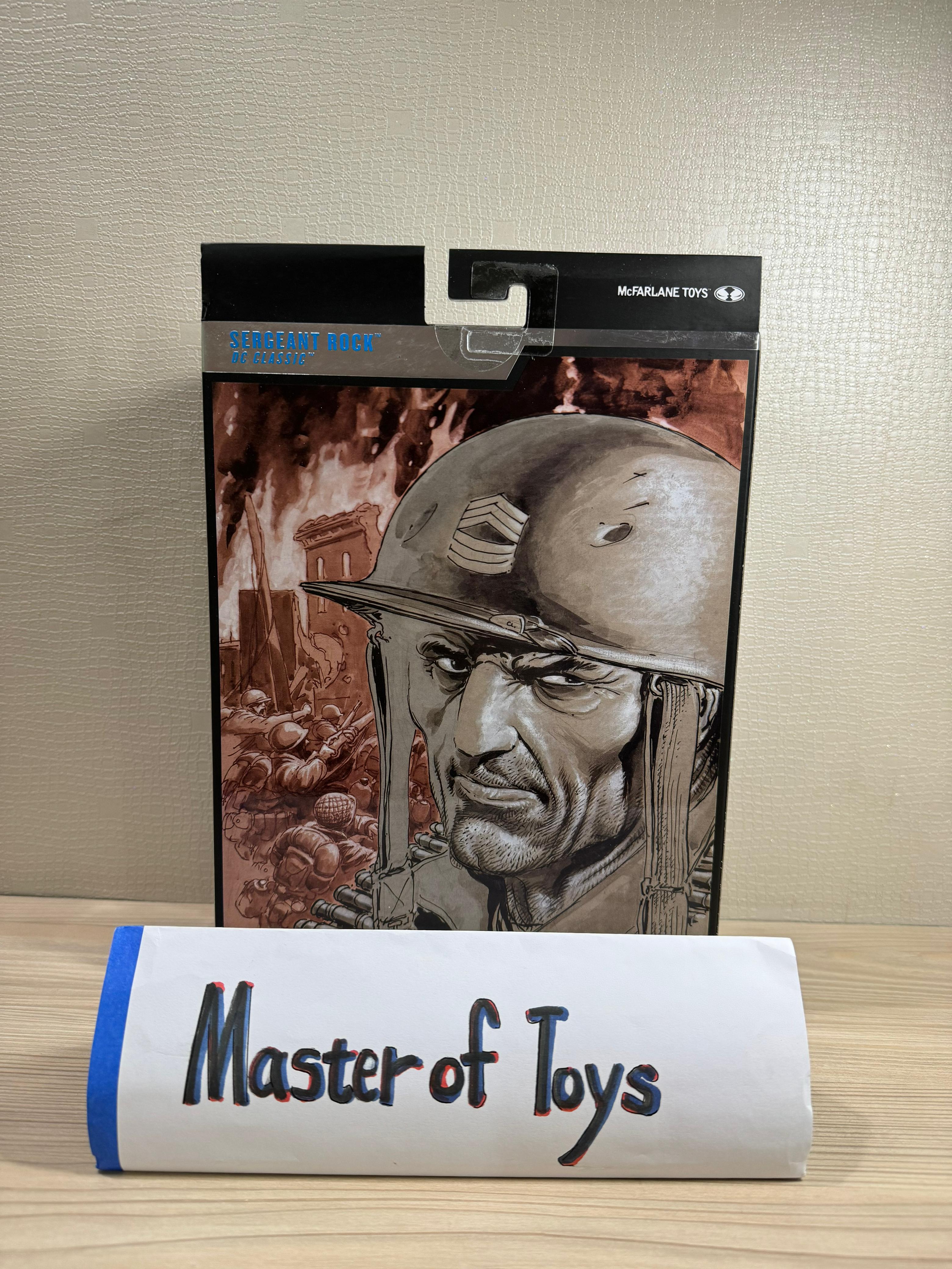 McFarlane DC Multiverse Collector Edition Sergeant Rock DC Classic #14- Ready Stock