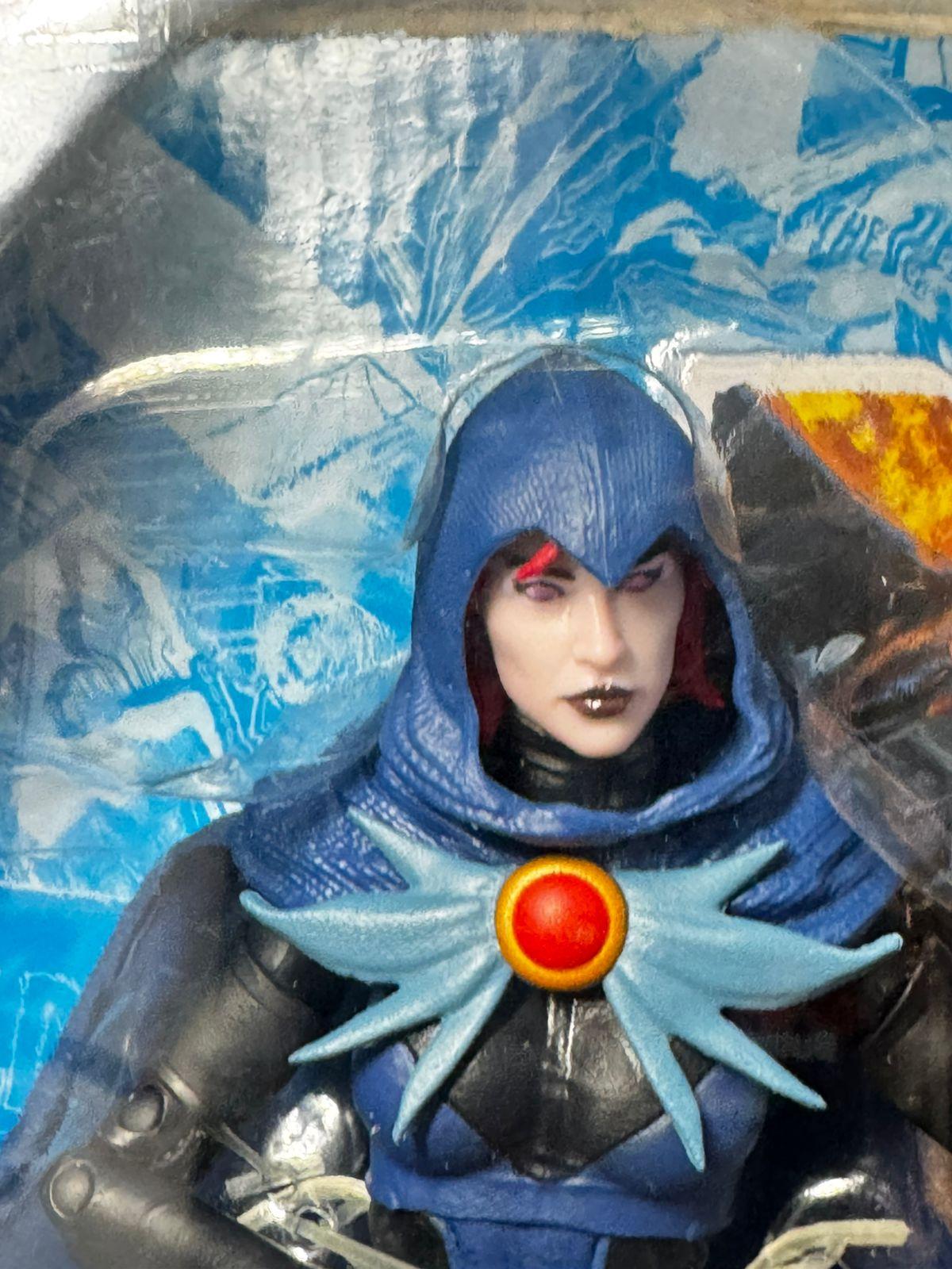 McFarlane DC Multiverse Raven (Titans) With CTB Beast Boy - Ready Stock
