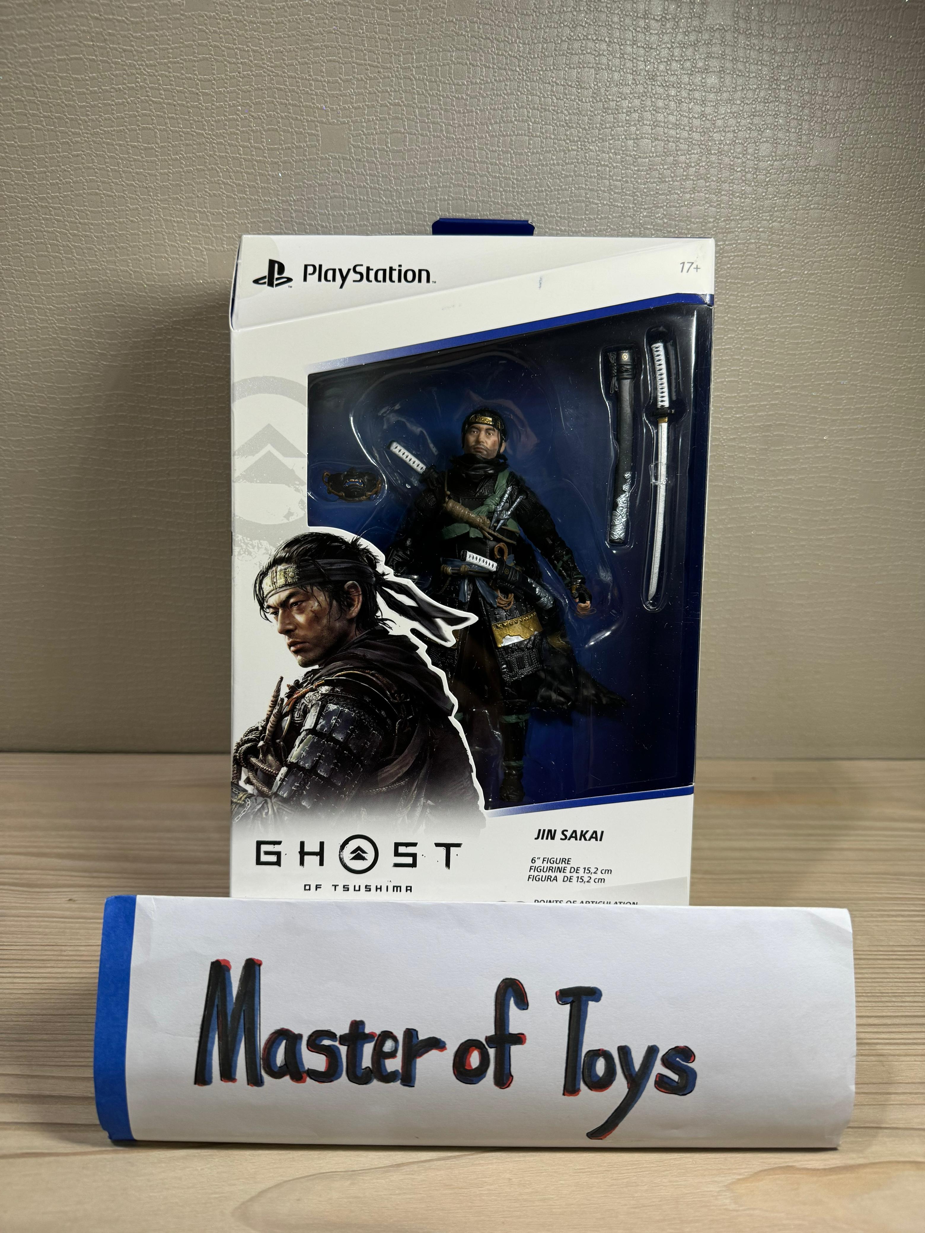 Spin Master PlayStation Ghost Of Tsushima Jin Sakai - Ready Stock