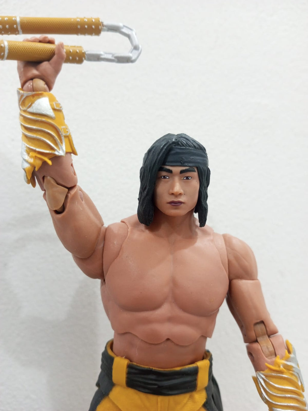 McFarlane Mortal Kombat 11 Liu Kang (Fighting Abbot) Only No Box - Ready Stock