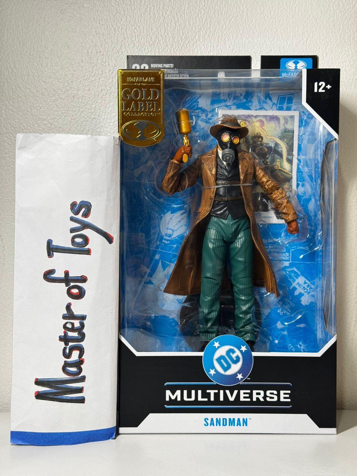 McFarlane DC Multiverse Sandman (Wesley Dodds: The Sandman) Gold Label - Ready Stock