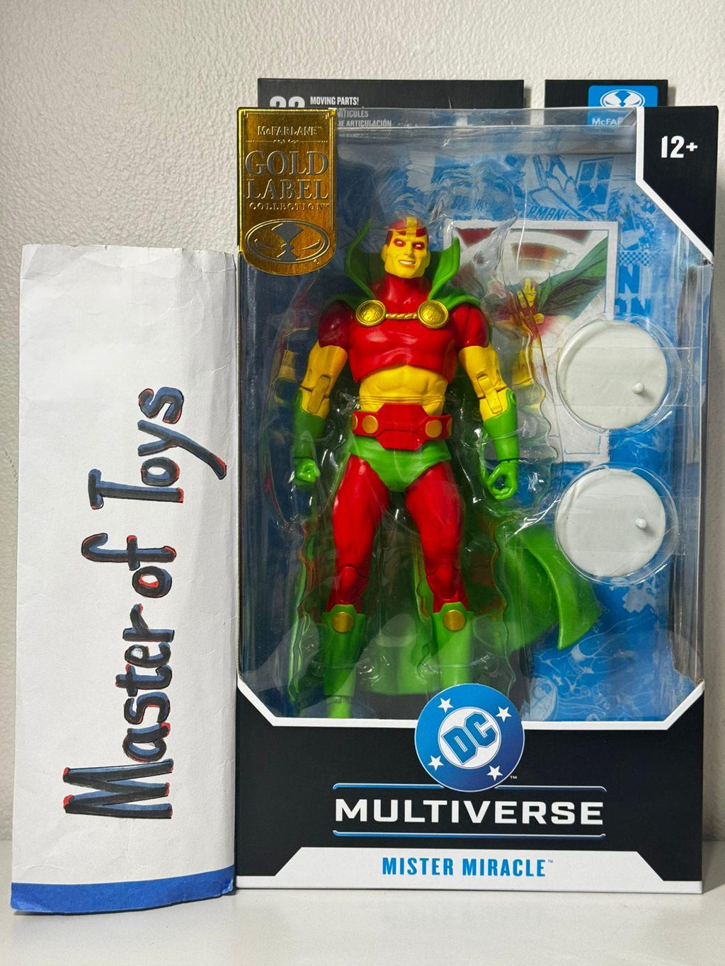 McFarlane DC Multiverse Mister Miracle (New Gods) Gold Label - Ready Stock