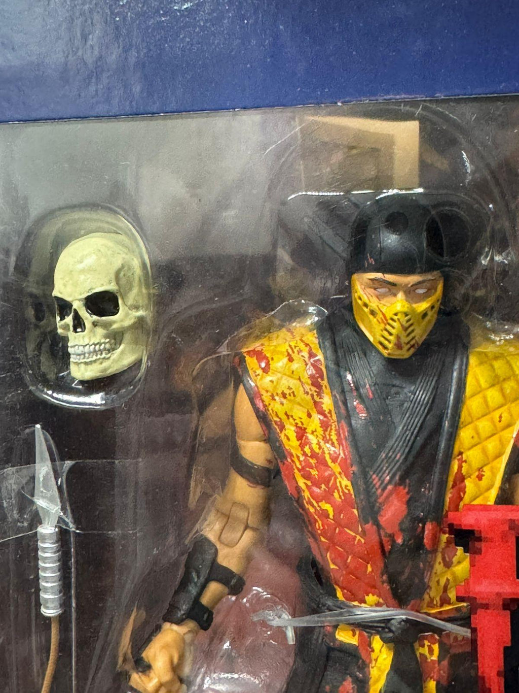 McFarlane Mortal Kombat Klassic Fight Scorpion vs Raiden Battle 2 Game Verse - Ready Stock