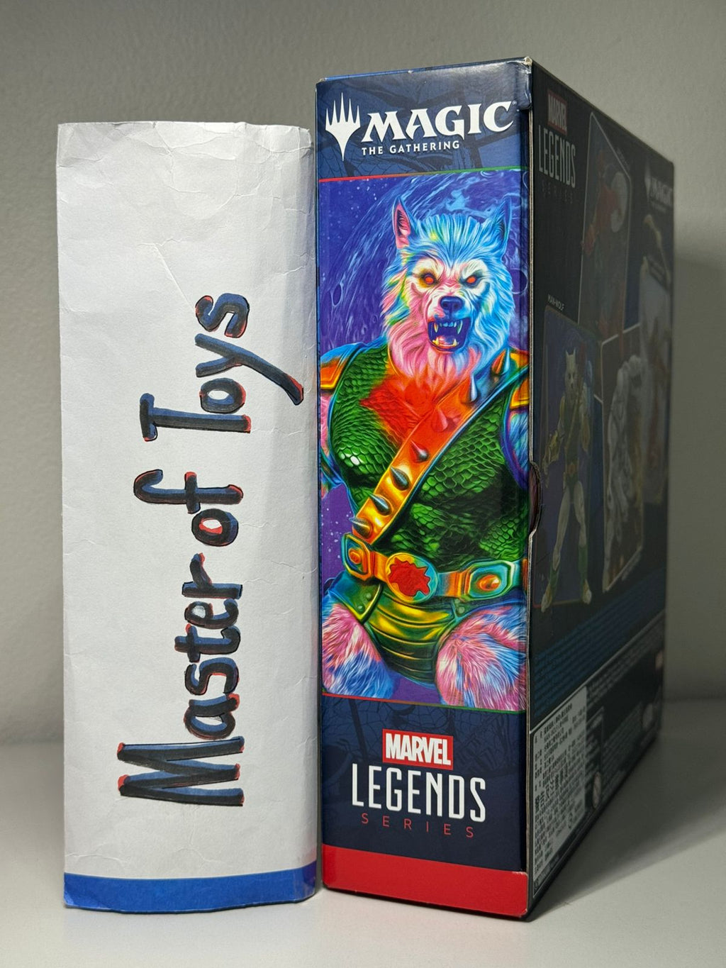 Hasbro Marvel Legends Spiderman Magic The Gathering Man-Wolf Colonel John Jameson - Ready Stock
