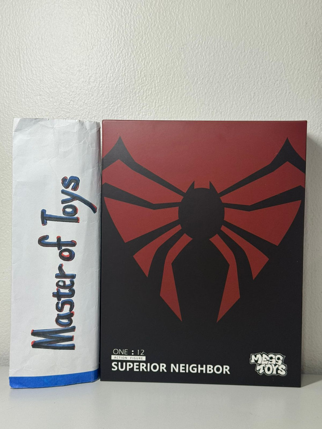 Mess Toys Action Figure Superior Neighbor Spiderman - Ready Stock