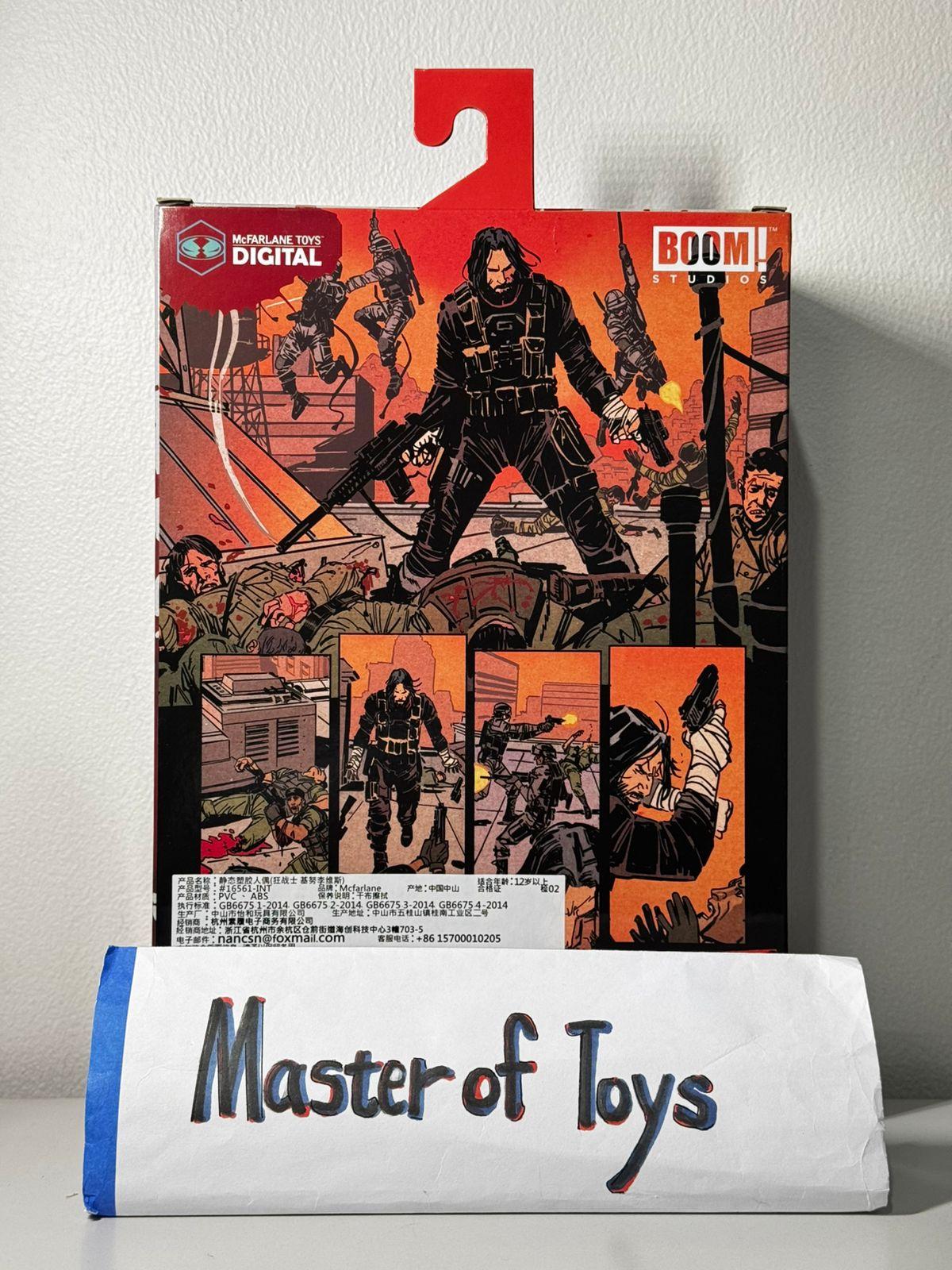 McFarlane DC Direct BRZRKR B Created By Keanu Reeves - Ready Stock