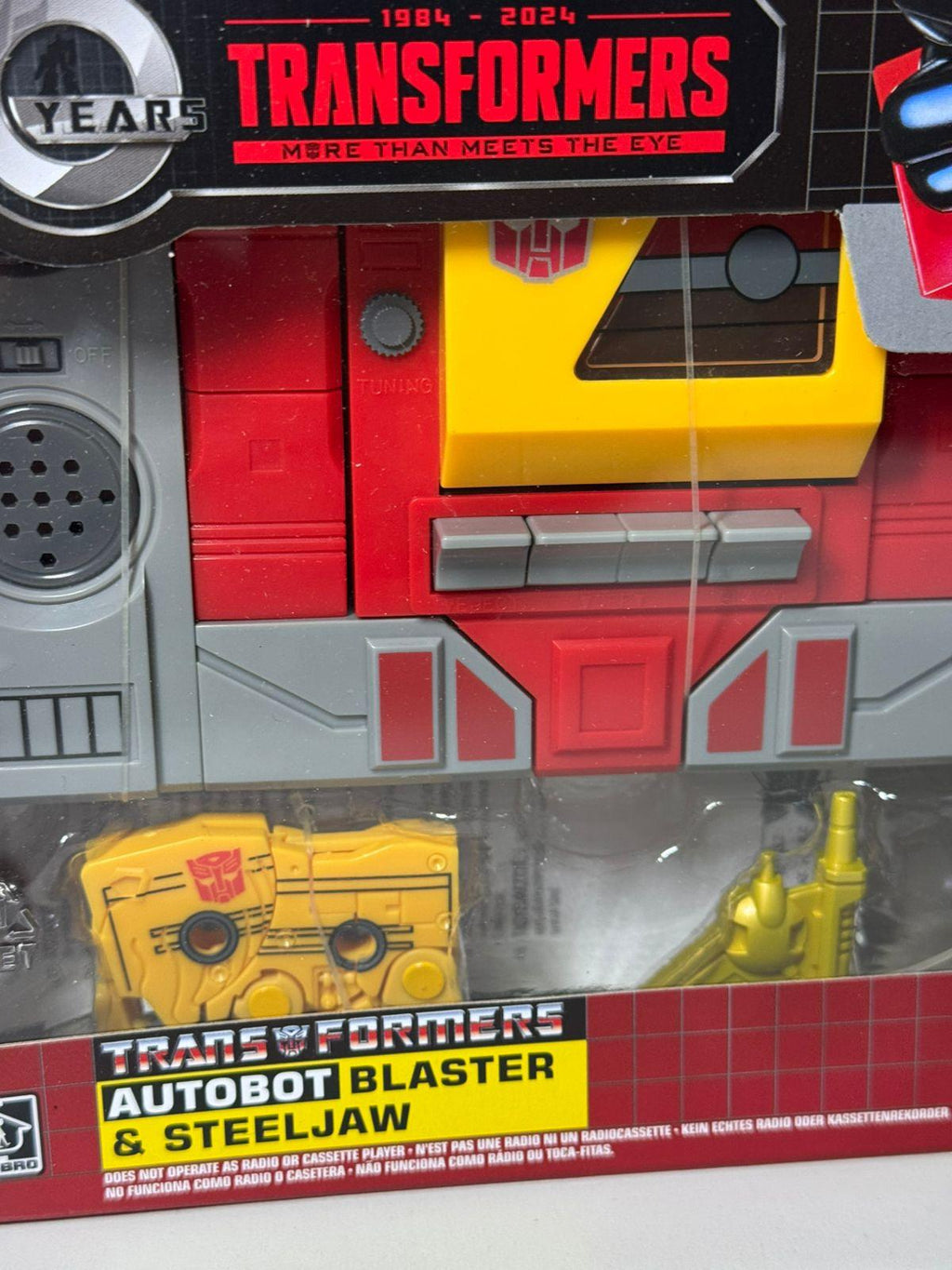 Hasbro Transformers Heroic Autobot Blaster & Steeljaw- Ready Stock