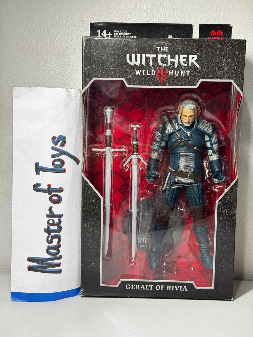 McFarlane The Witcher Wild Hunt Geralt of Rivia - Ready Stock