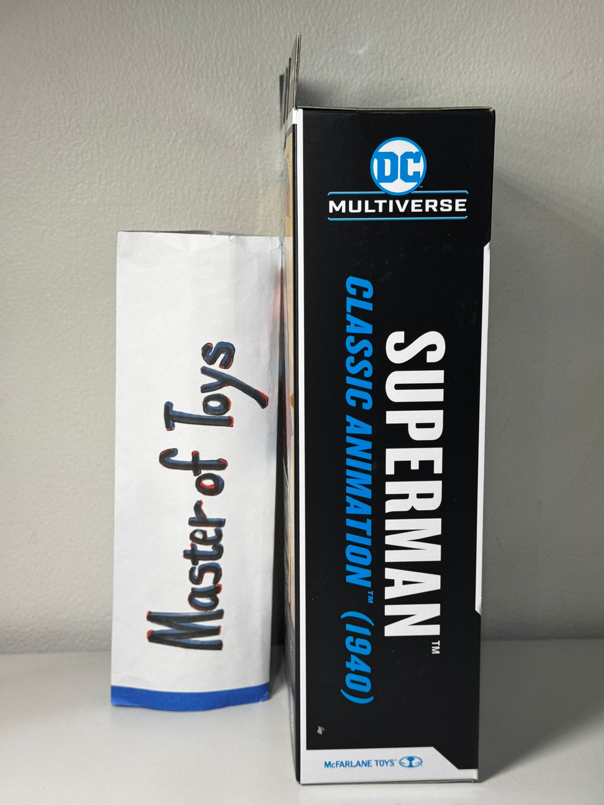 McFarlane DC Multiverse Superman (Classic Animation 1940) - Ready Stock