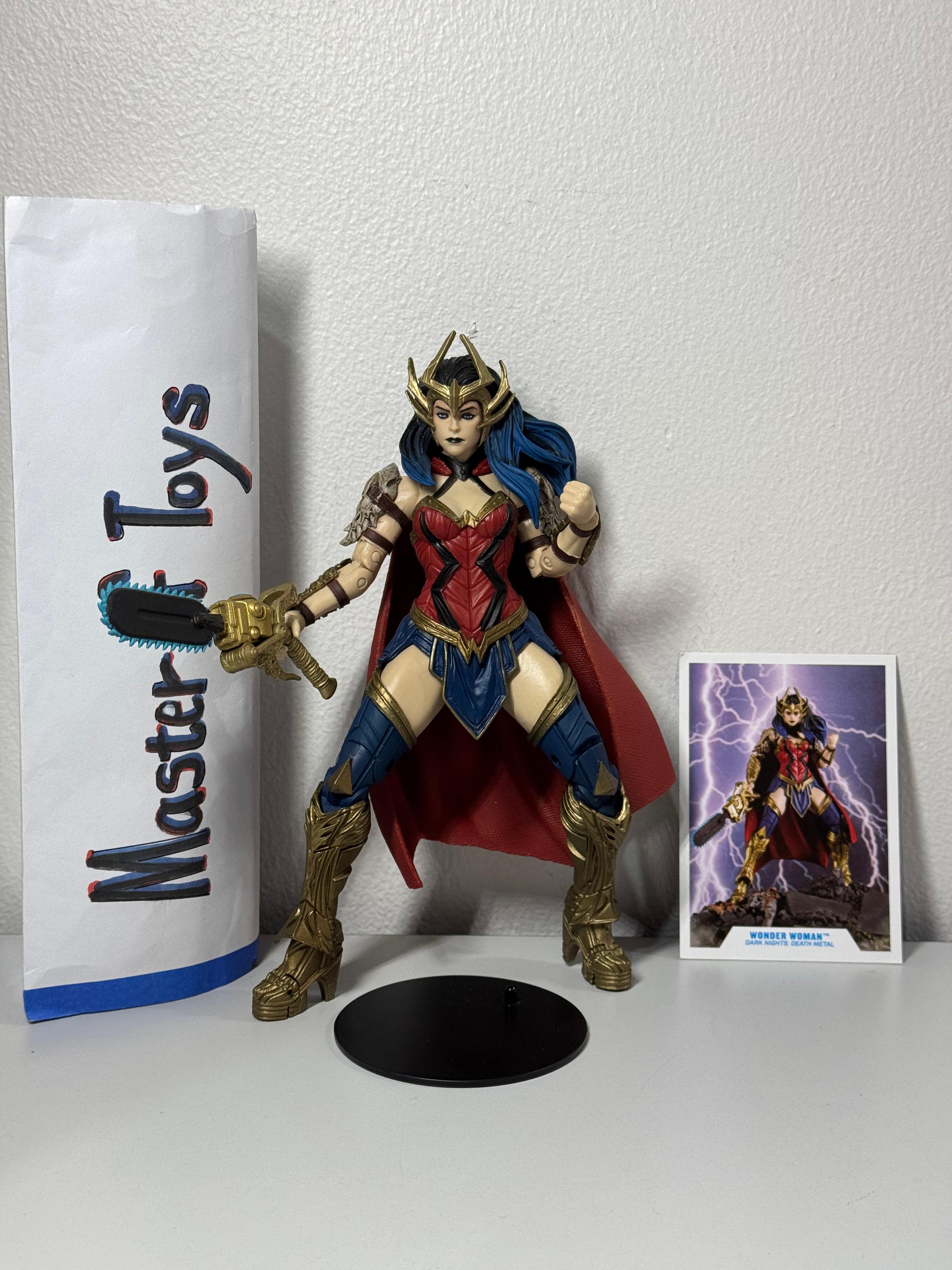 McFarlane DC Multiverse Wonder Woman Death Metal Only No Box - Ready Stock