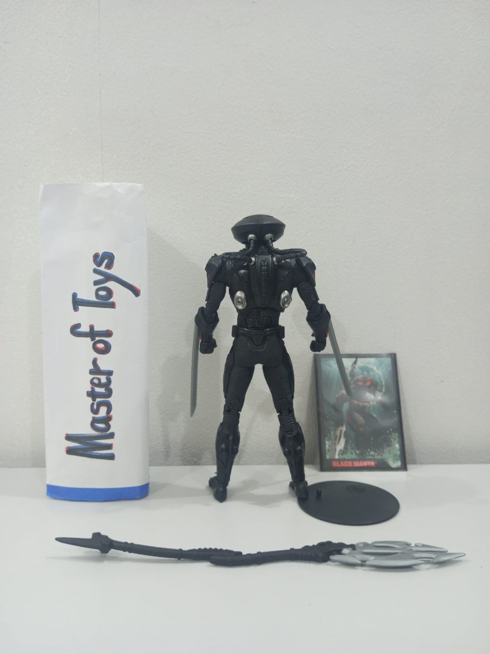 McFarlane DC Direct Page Punchers Black Manta David Hyde Only No Box - Ready Stock