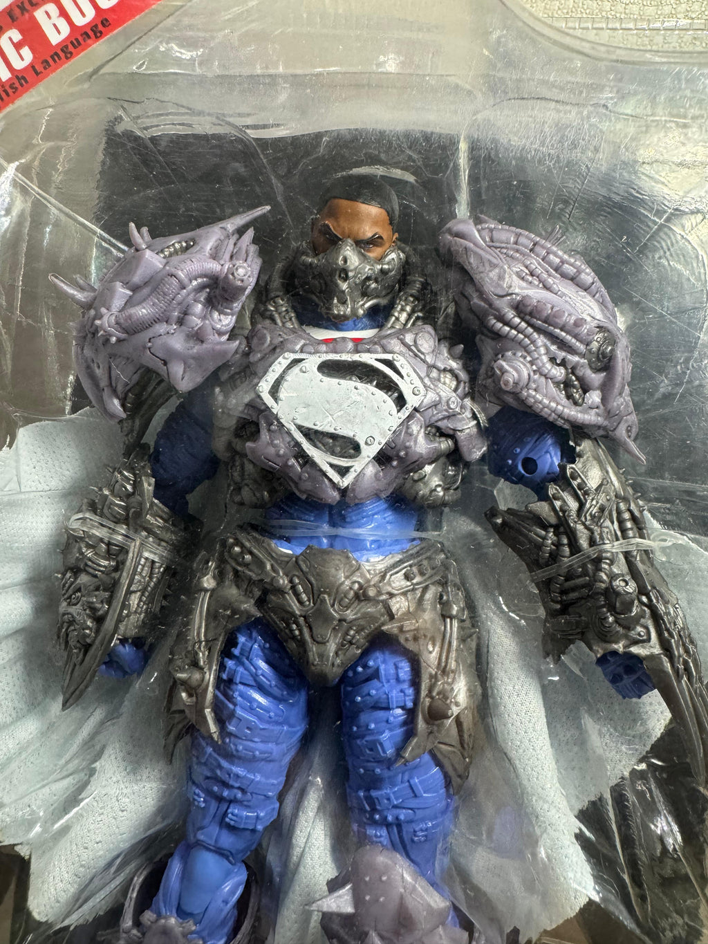 McFarlane DC Direct Earth-2 Superman Ghosts Of Krypton Platinum Edition (Scott - Cohen - Buchemi - Guimaraes) - Ready Stock