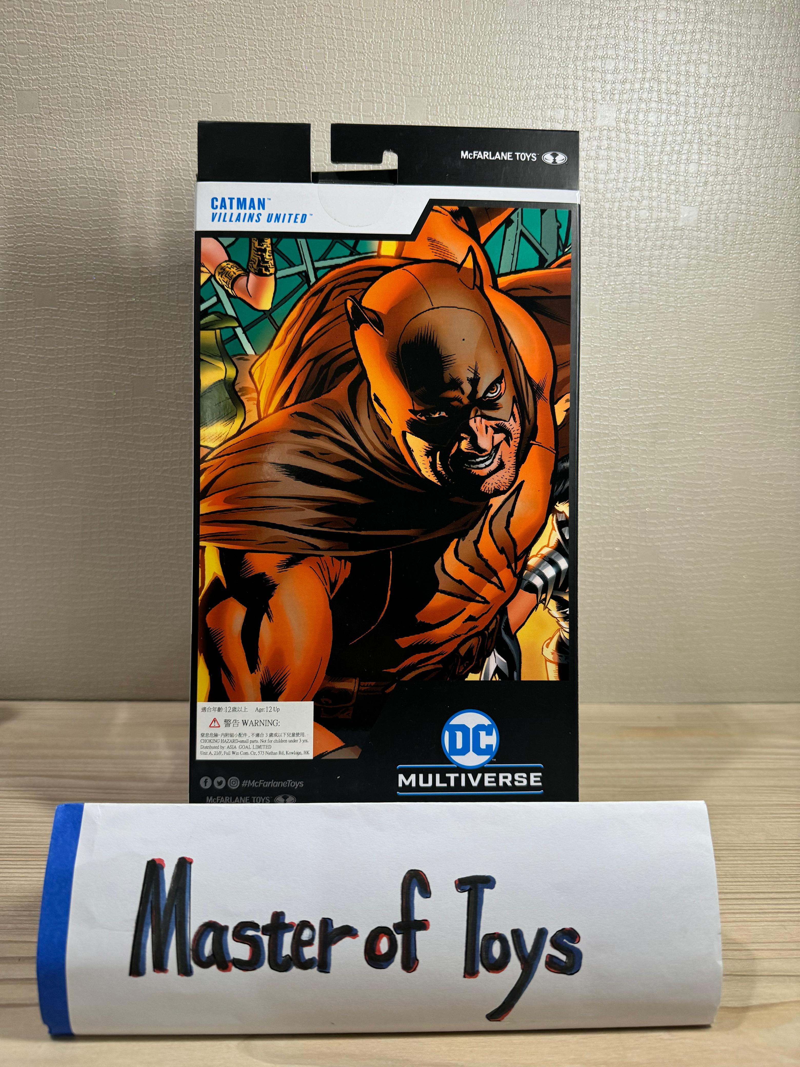 McFarlane DC Multiverse Catman Villains United Gold Label Collection - Ready Stock