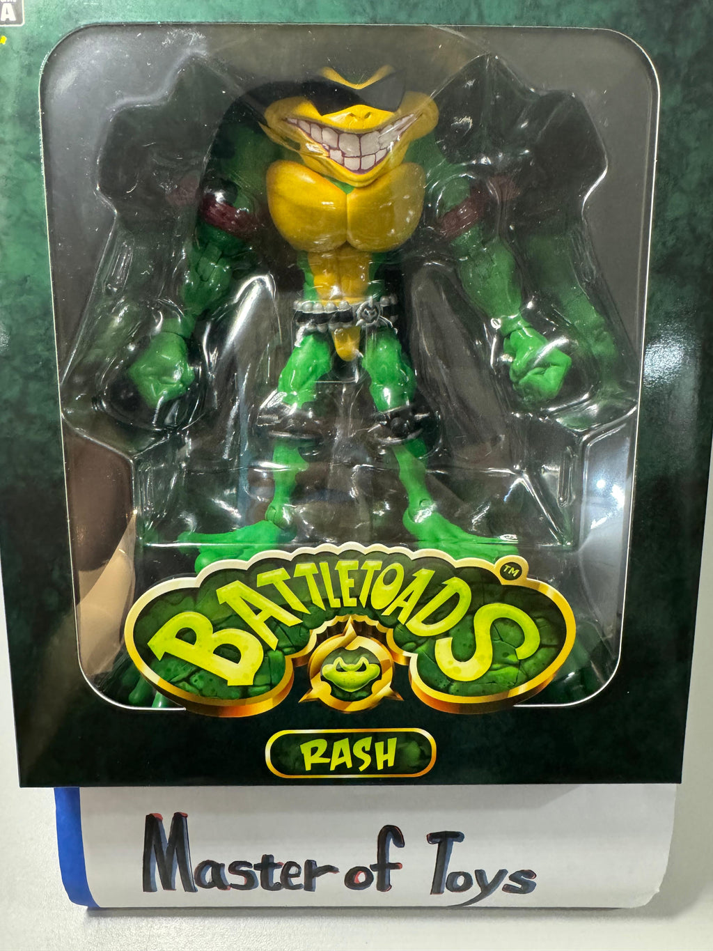 Premium DNA Battletoads Rash Foe-Crunching Accessories Action Figure  - Ready Stock