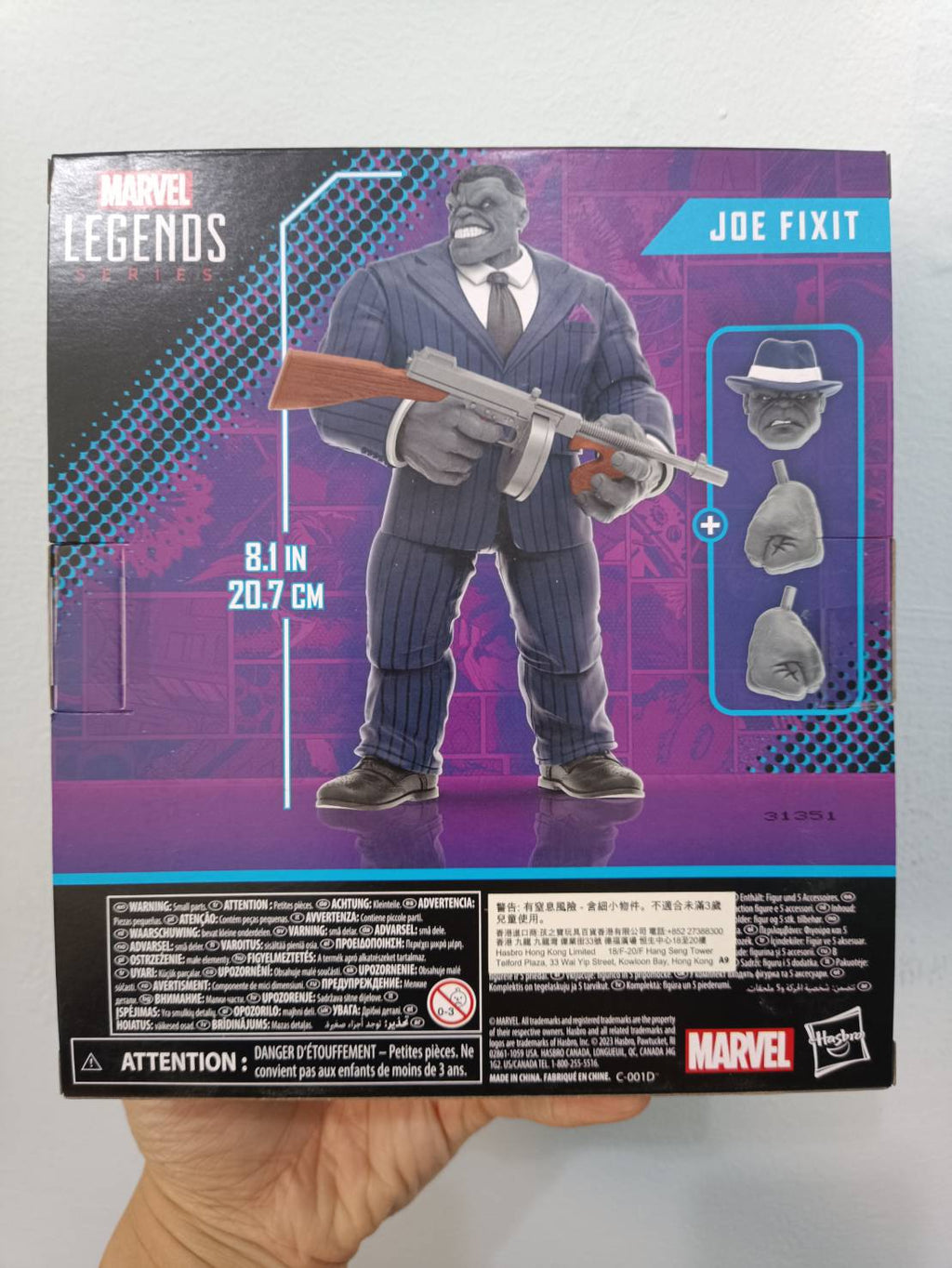 Hasbro Marvel Legends The Incredible Hulk Joe Fixit Deluxe ready stok