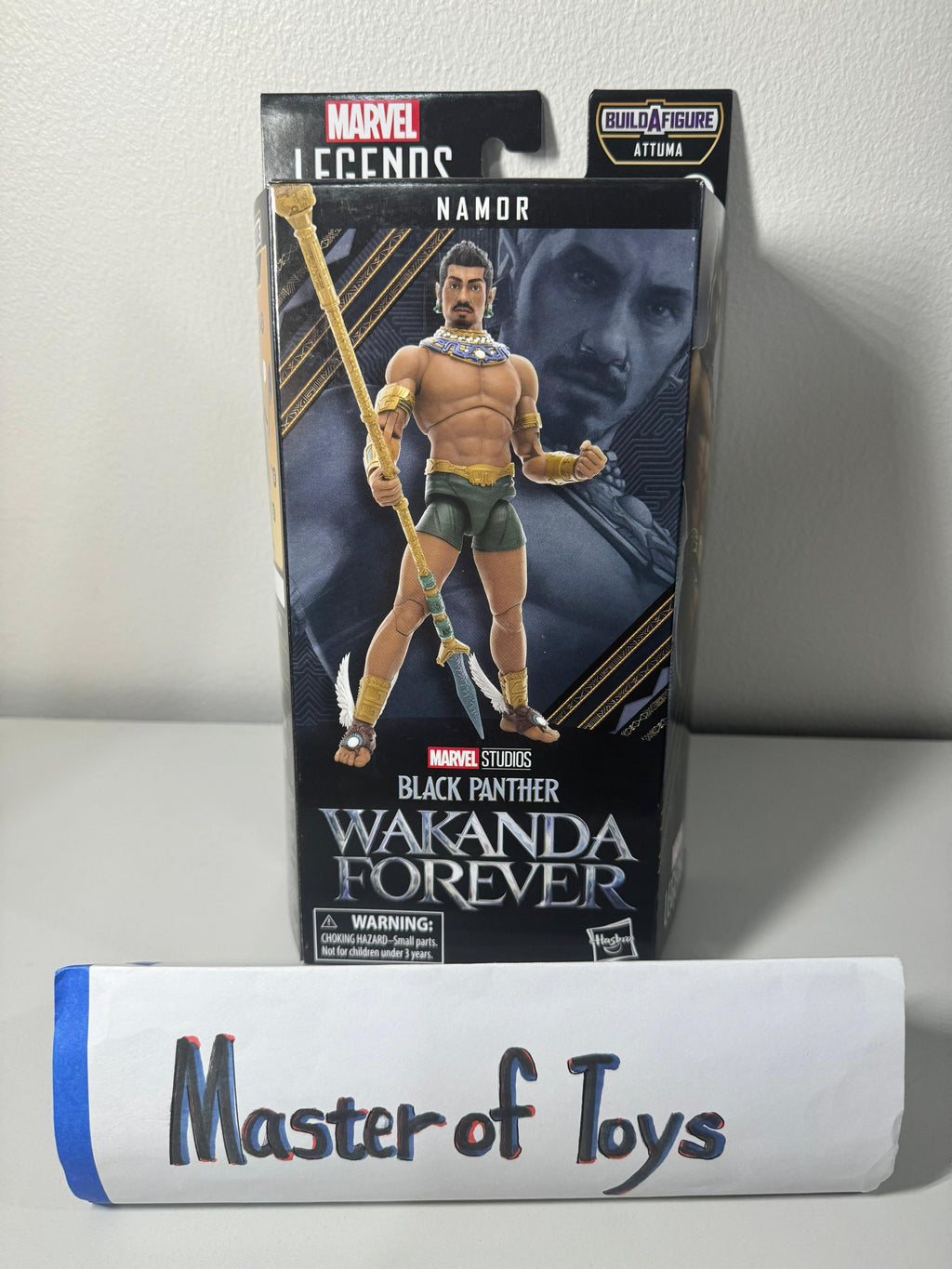 Hasbro Marvel Legends Series Black Panther Wakanda Forever Namor Without BAF - Ready Stock