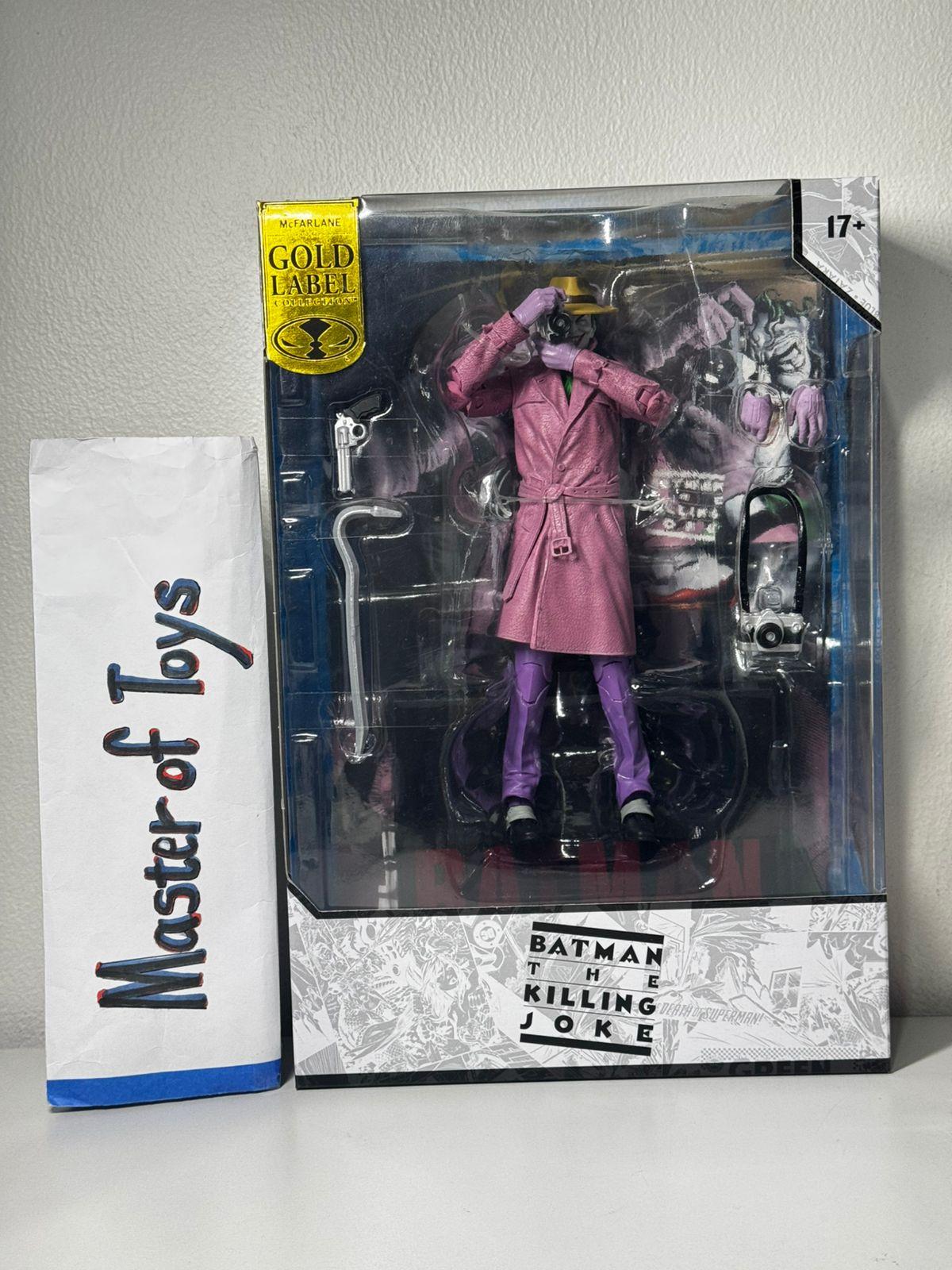 McFarlane Cover Recreations The Joker Batman: The Killing Joke Gold Label - Ready Stock