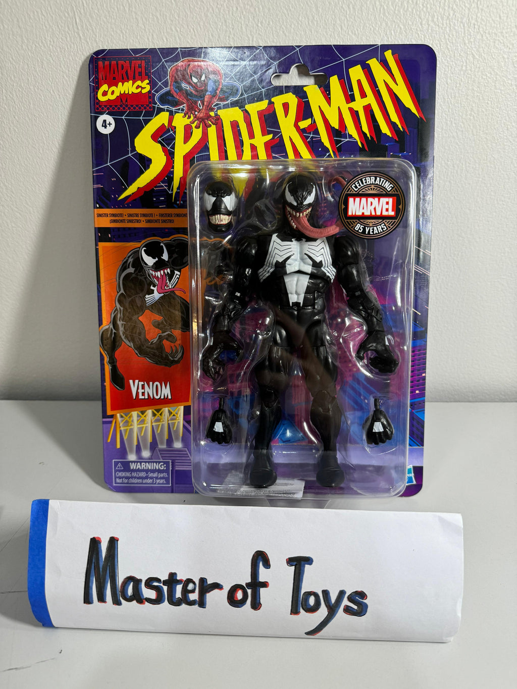 Hasbro Marvel Legends venom Marvel Comics Celebrating Marvel 85 Years Spider Man - Ready Stock